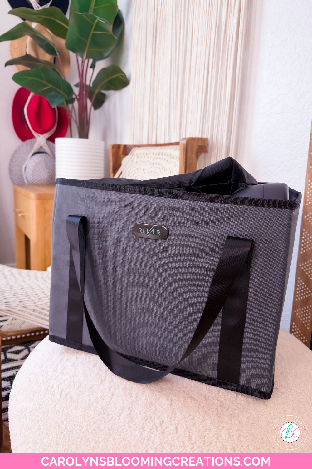 The REVAIR carrying case