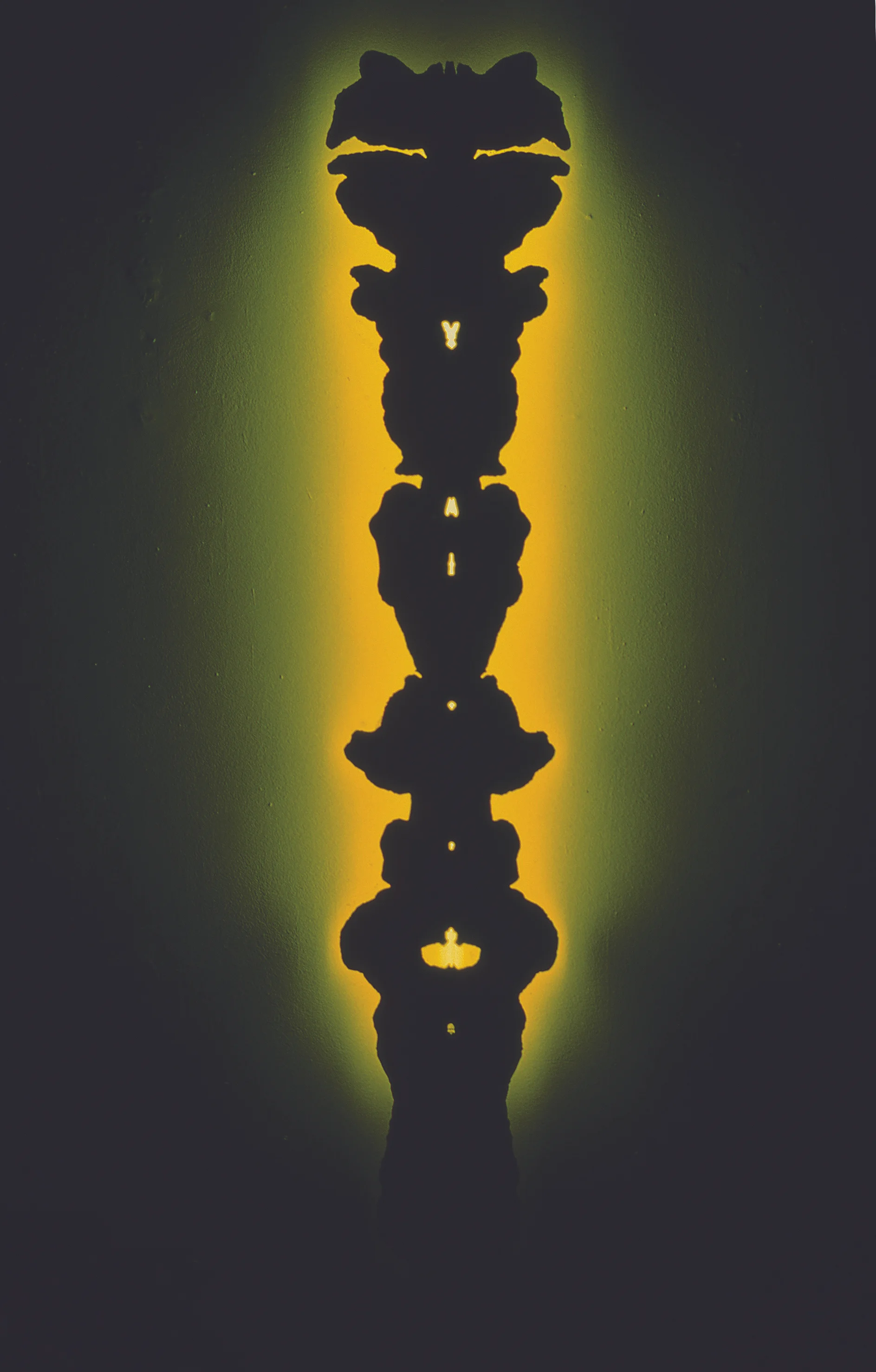 Yellow Rorschach