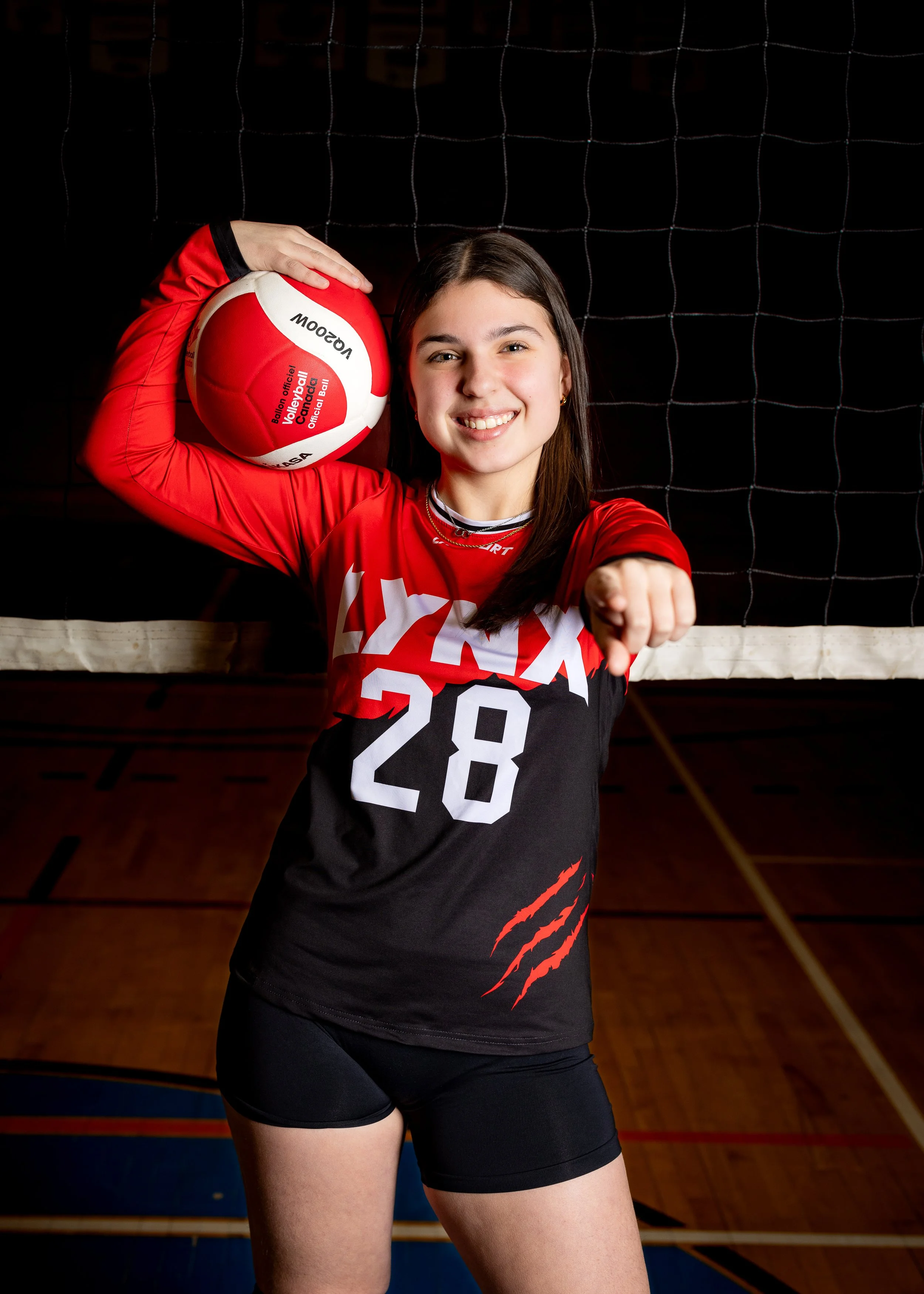 Portrait Sportif, Volleyball école secondaire