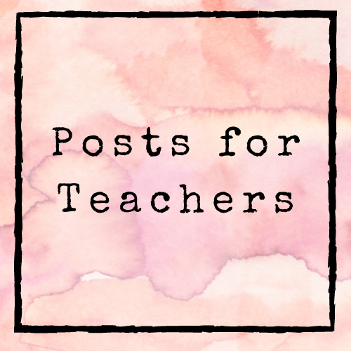 Blog Posts for Teachers from the Word Nerd Amanda Zieba