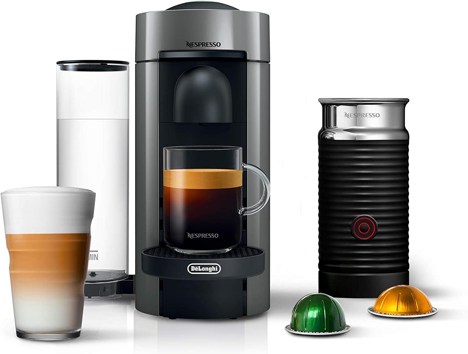 Nespresso Coffee Machine and milk frother