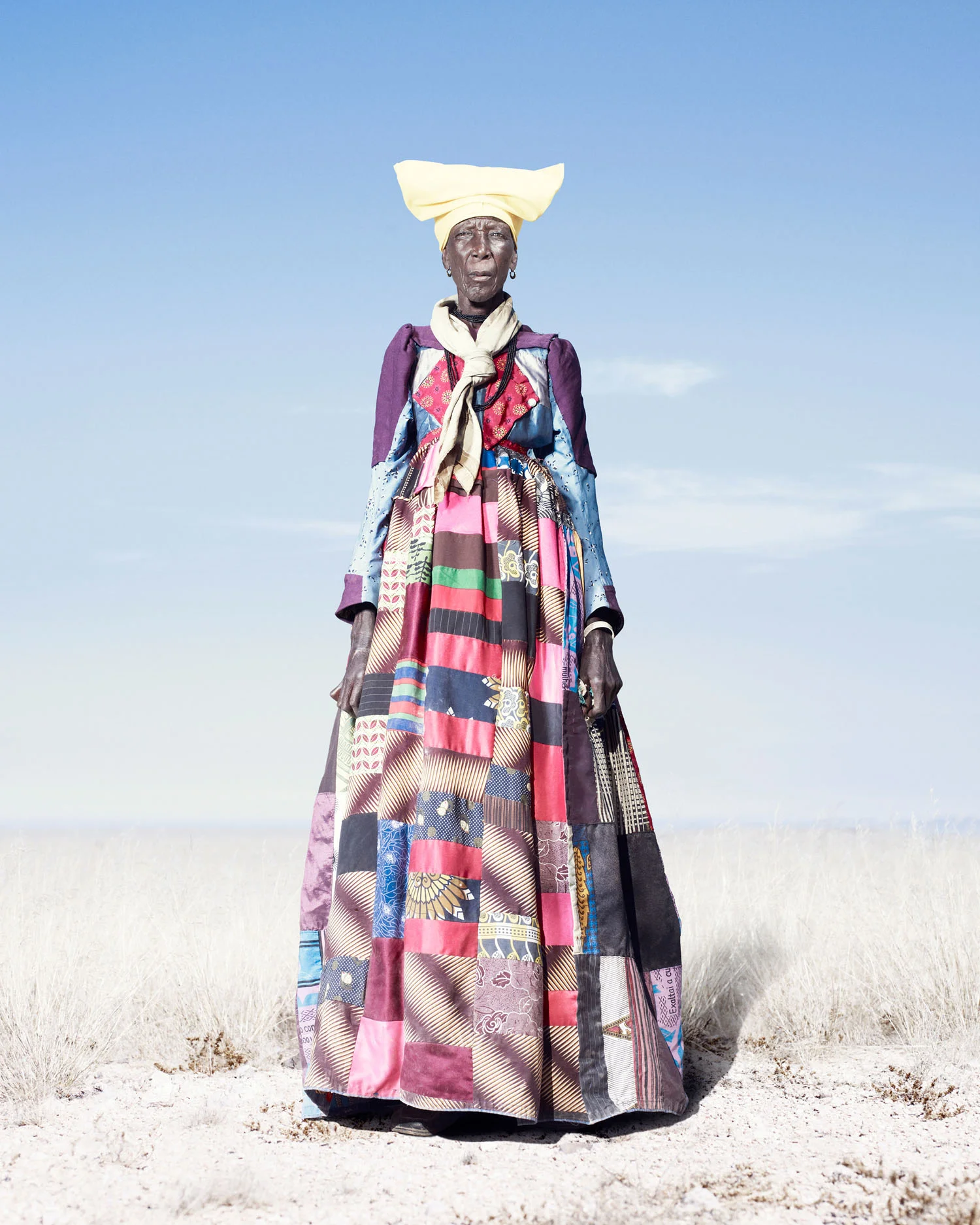 Herero Woman In Patchwork Dress (2012)