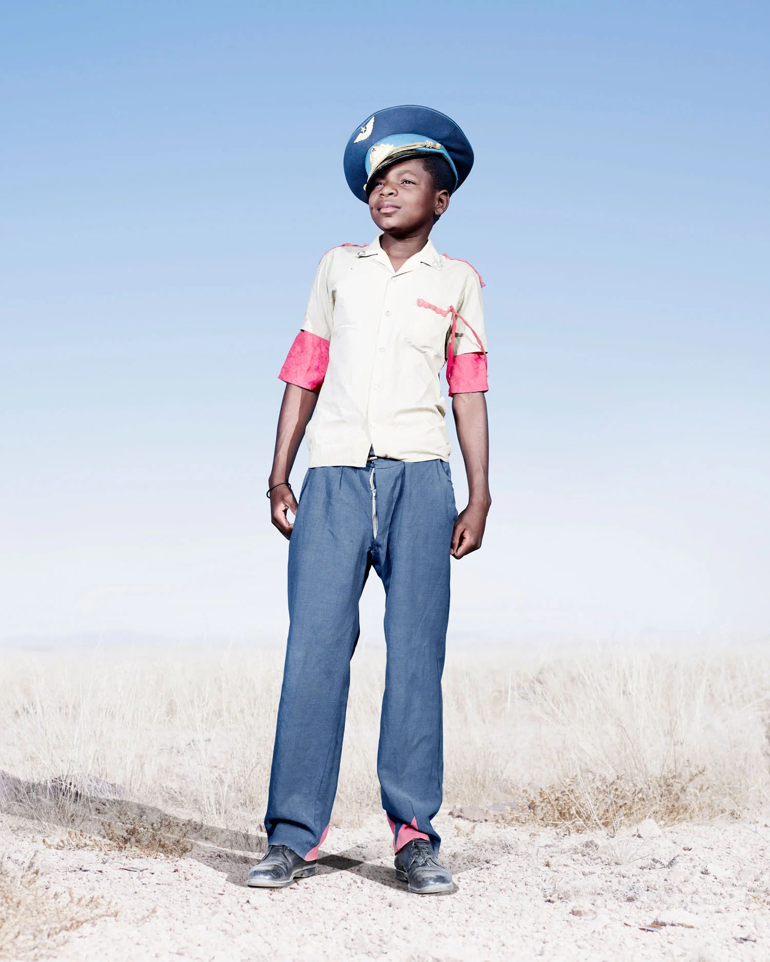 Herero Cadet In Blue Hat (2012)