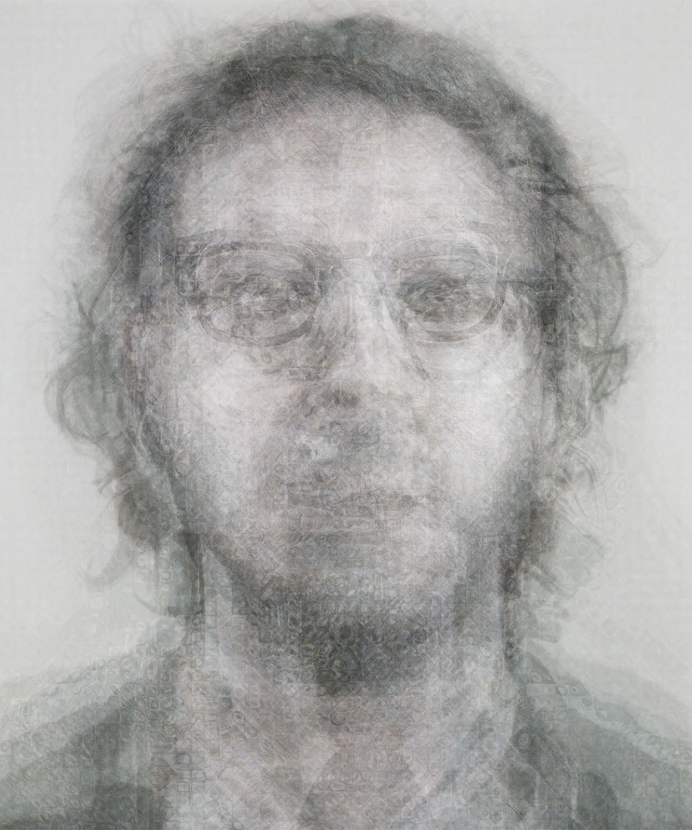 Chuck Close B&W (2014)