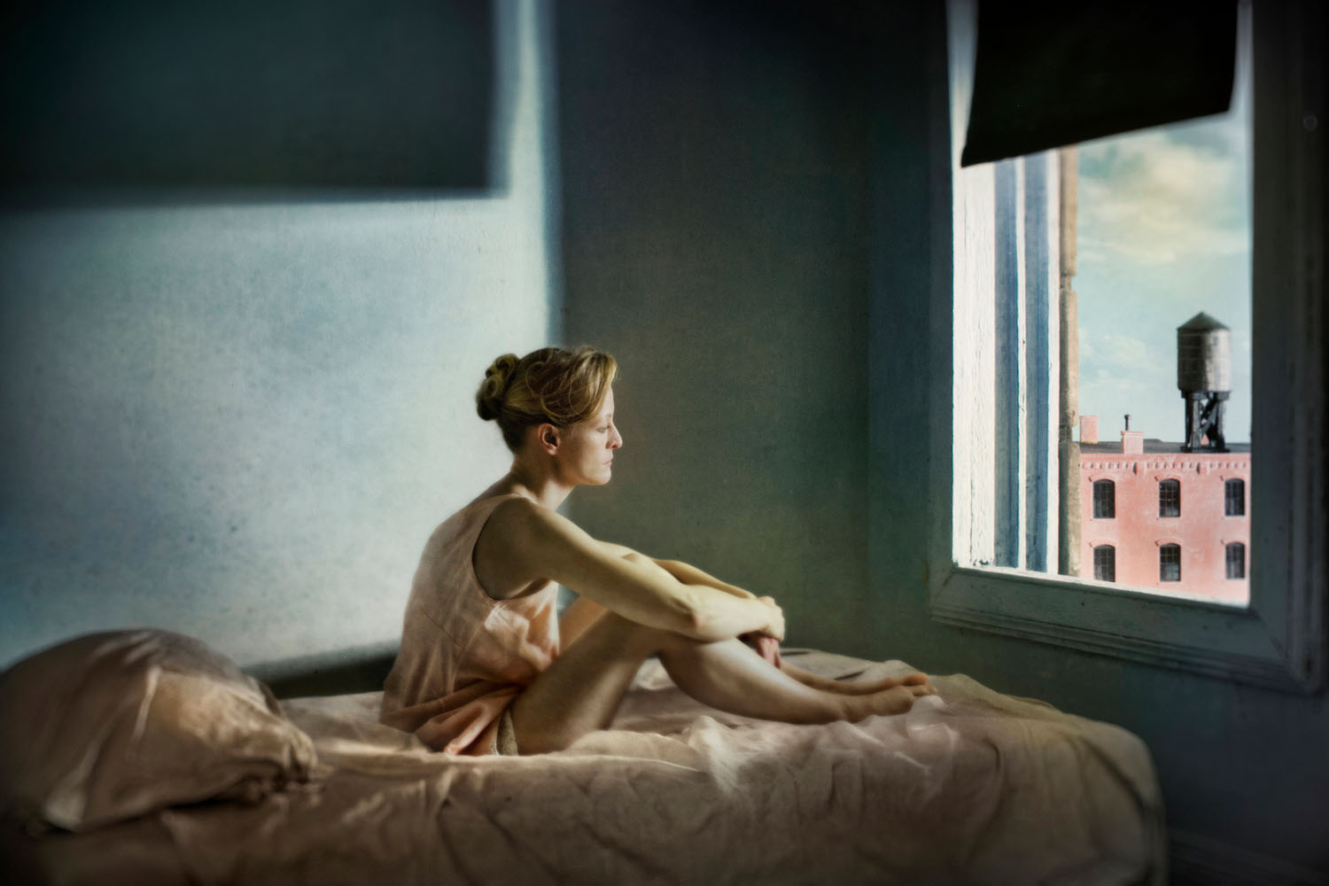 A photograph from the Hopper Meditations series by Richard Tuschman.