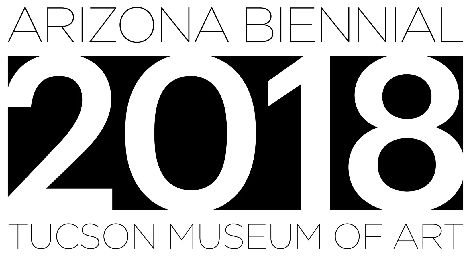 Graphic for the Arizona Biennial 2018.