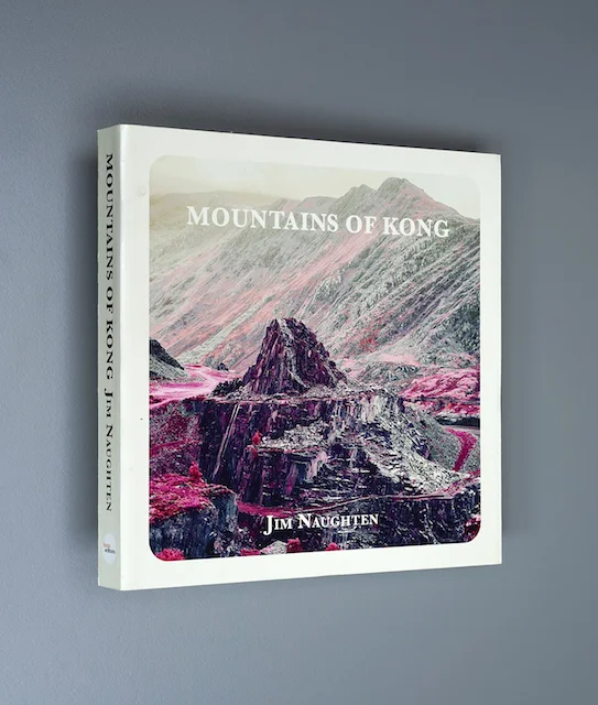 An image of the Mountains of Kong book cover by Jim Naughten.