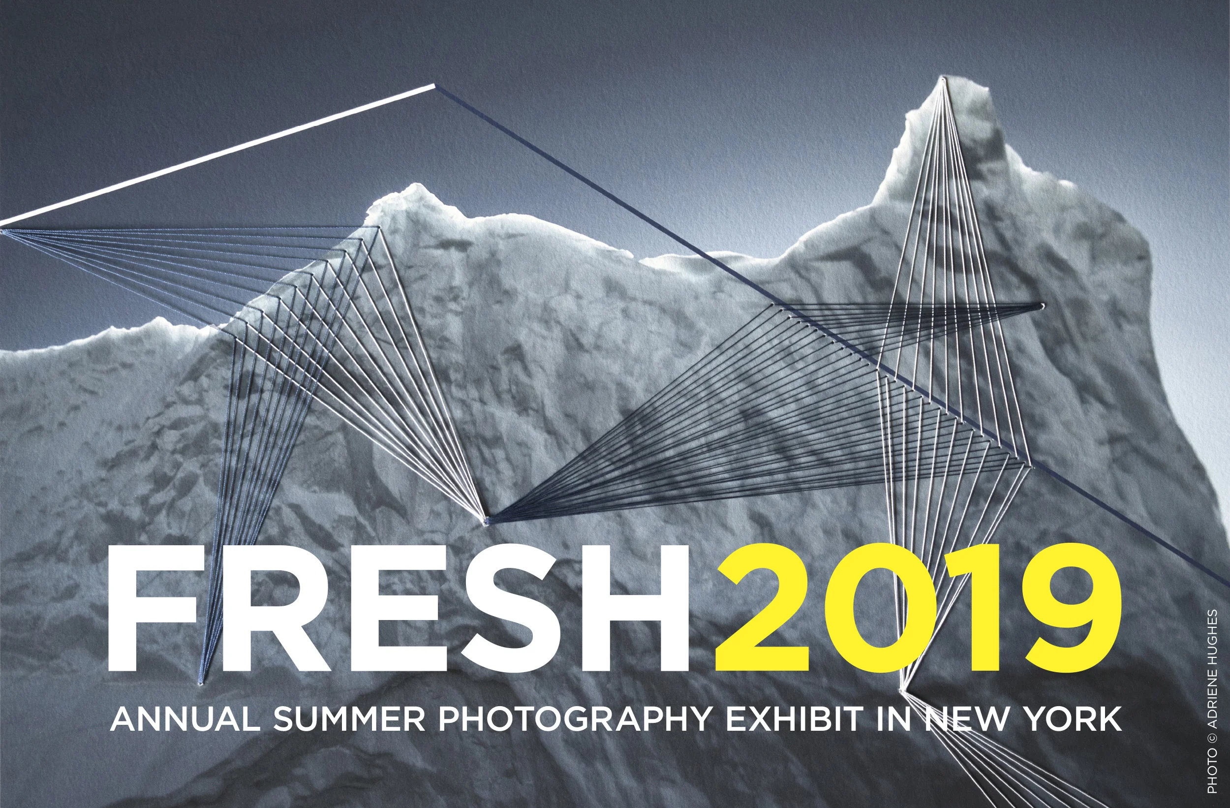 Marketing graphic for the Fresh 2019 Annual Summer Photography Exhibit in New York.