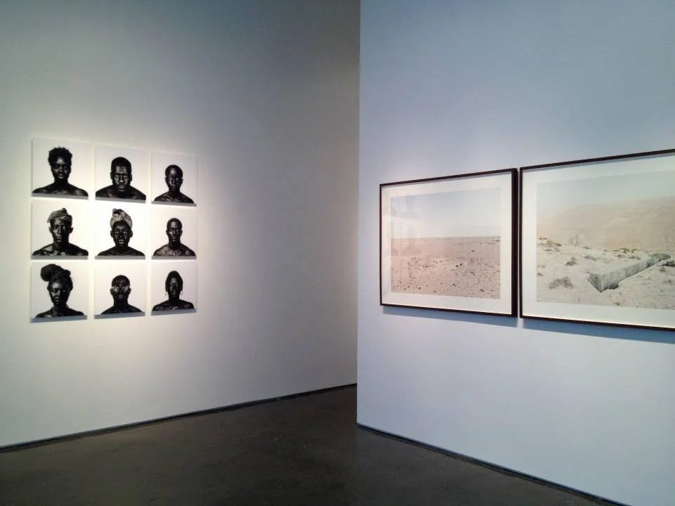 Photograph of an exhibition installation at the Klompching Gallery, New York.