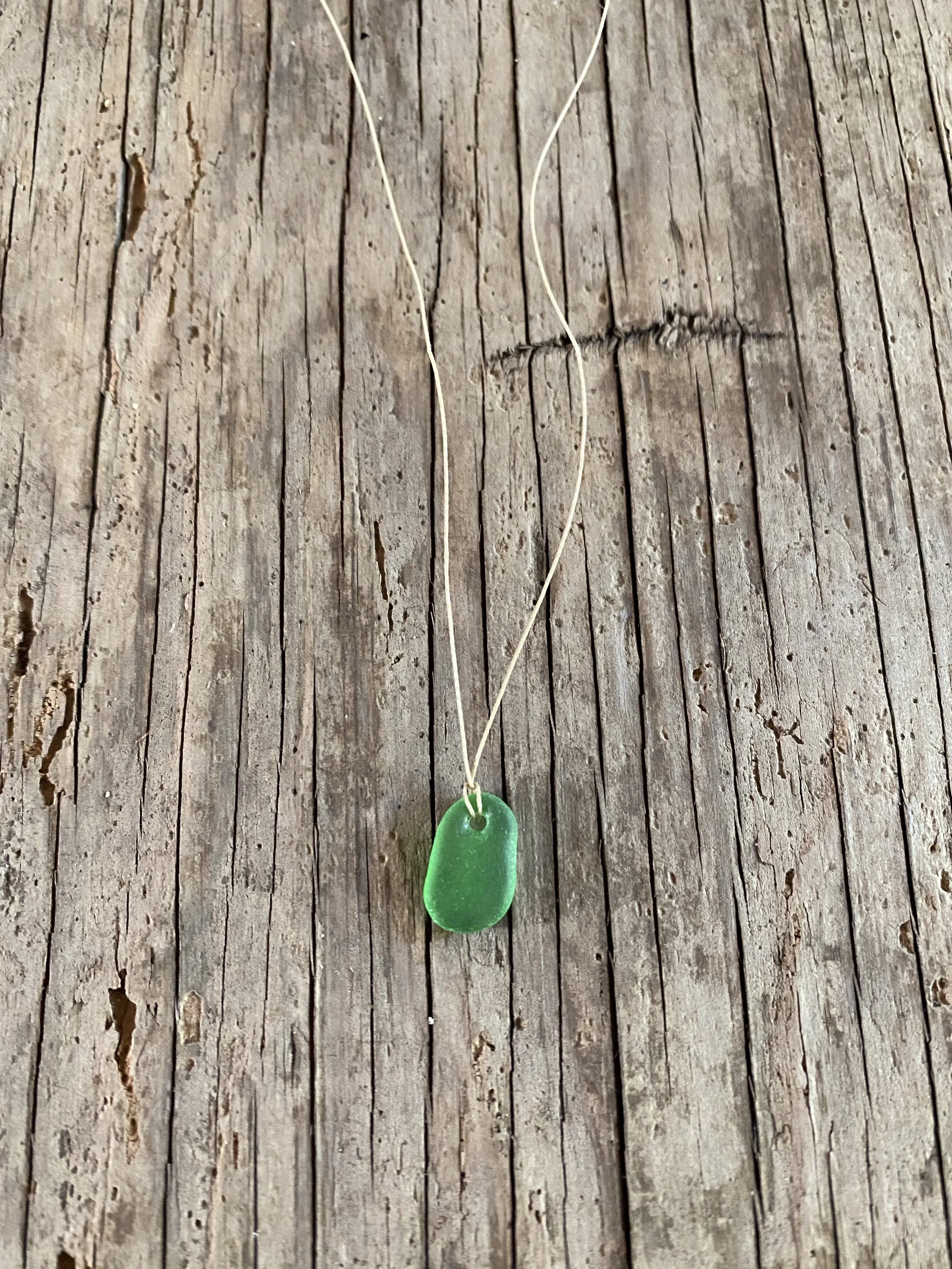 SEA Glass Floating Necklace