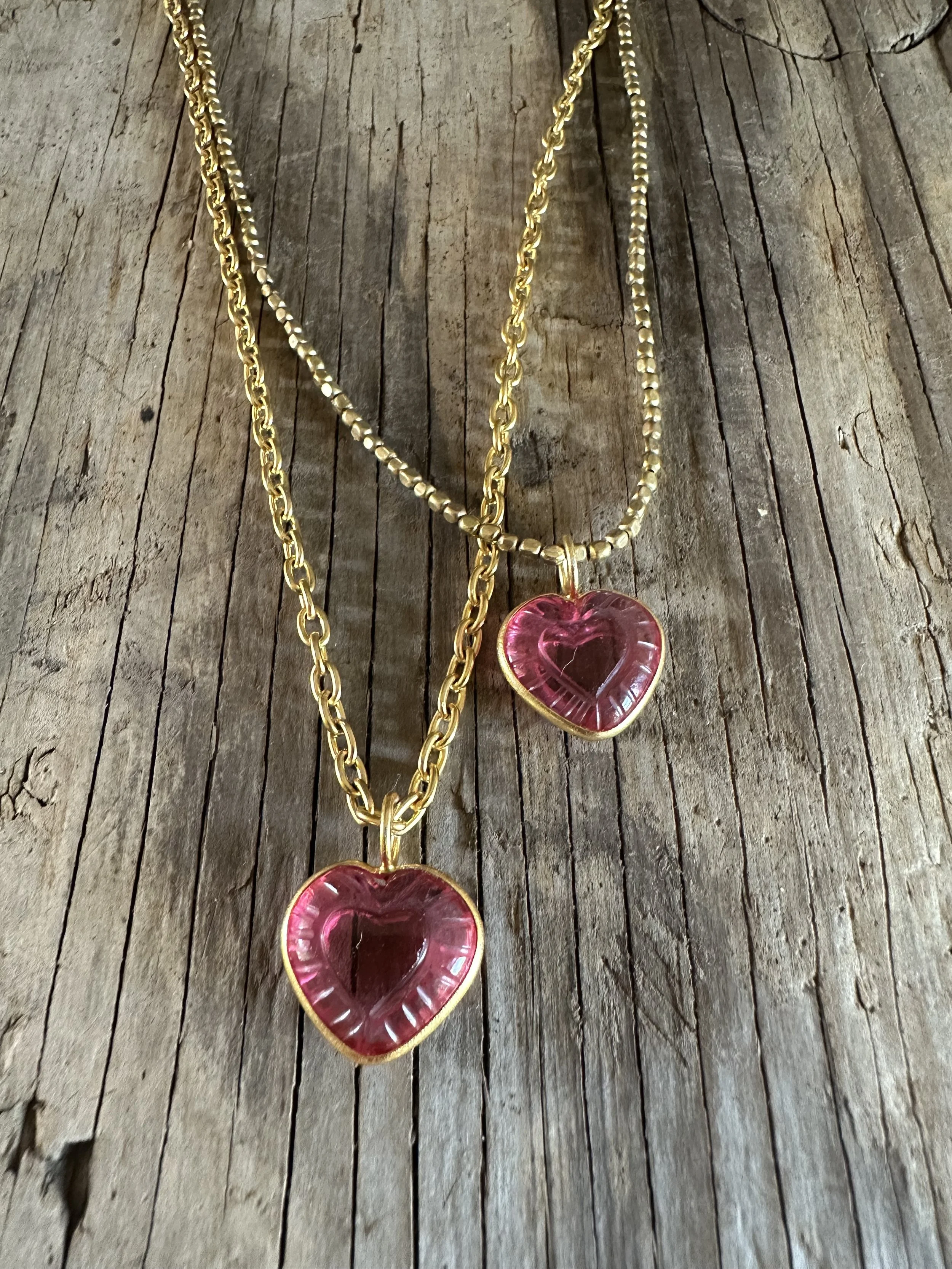 HEART Tourmaline Necklace
