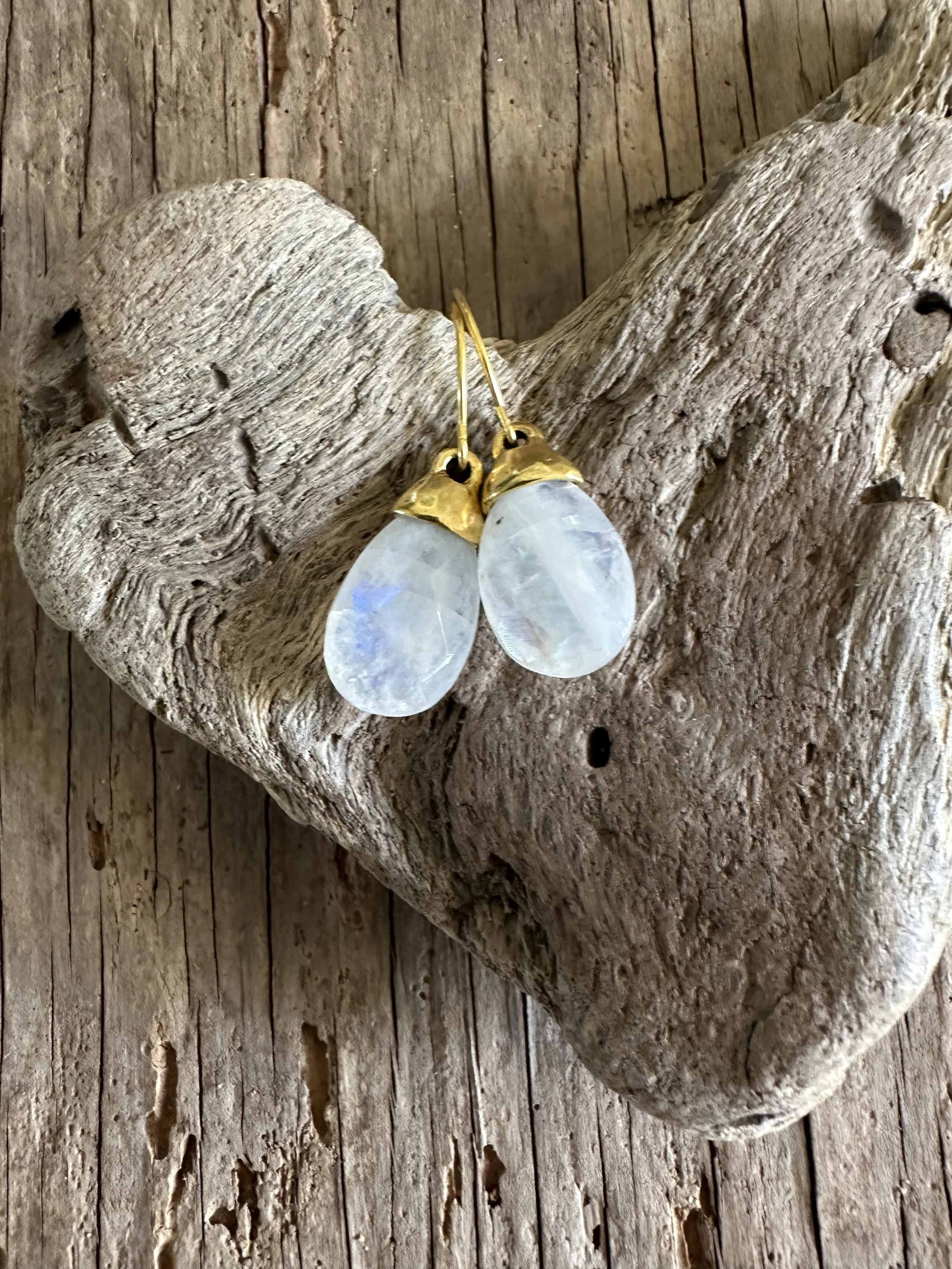 MOONSTONE Drop Earrings
