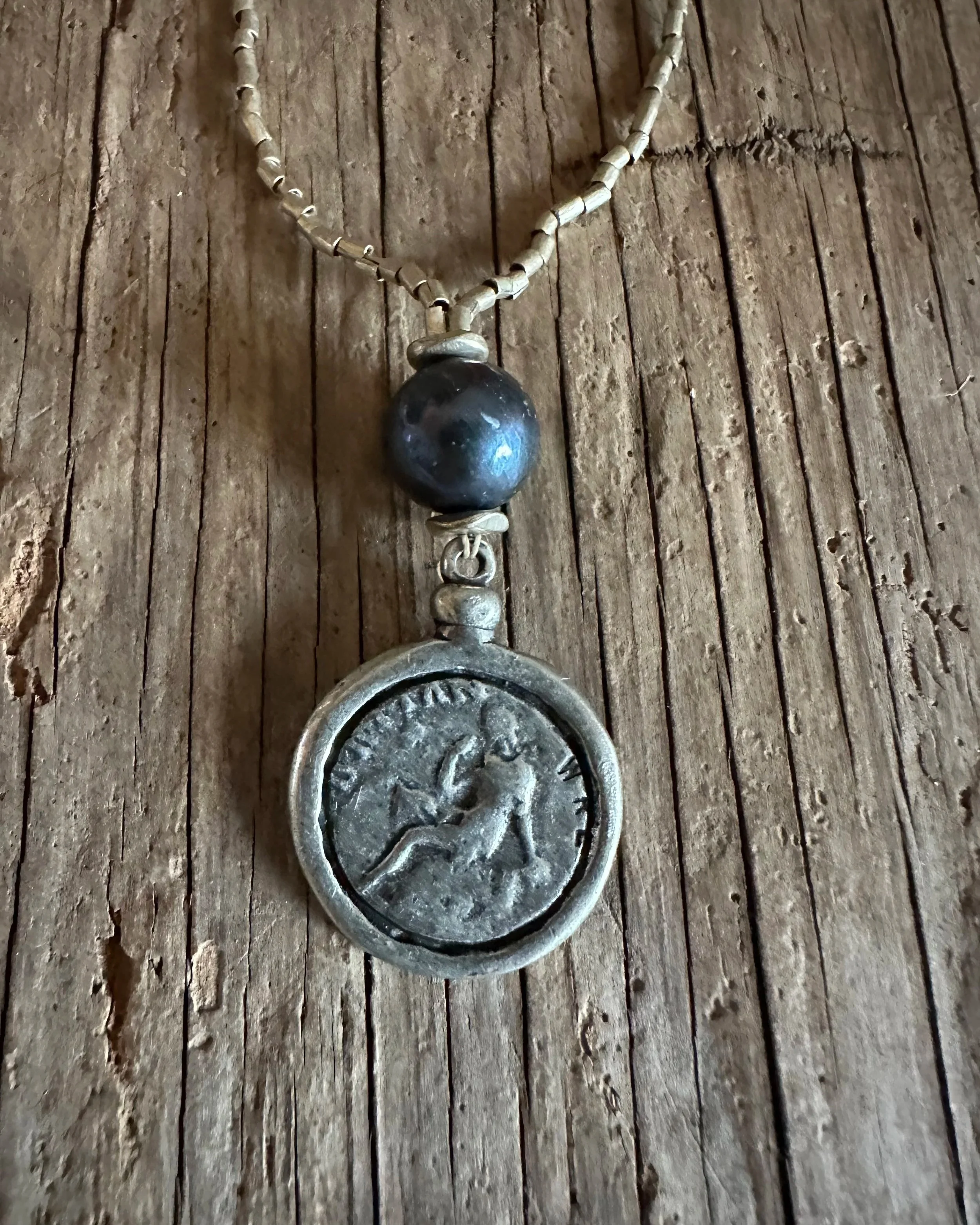 COIN Replica Pendant Necklace