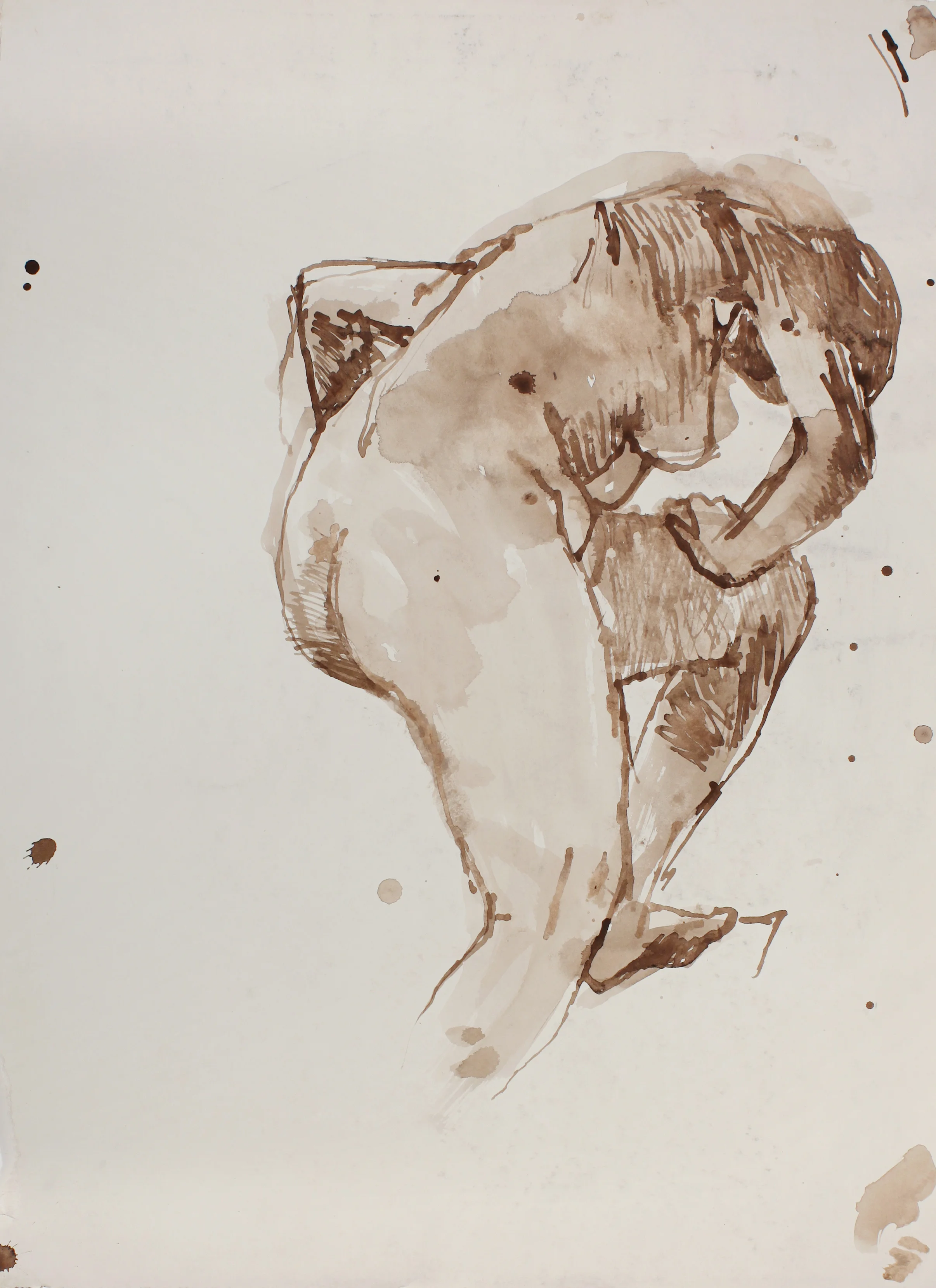Figure Bending Over