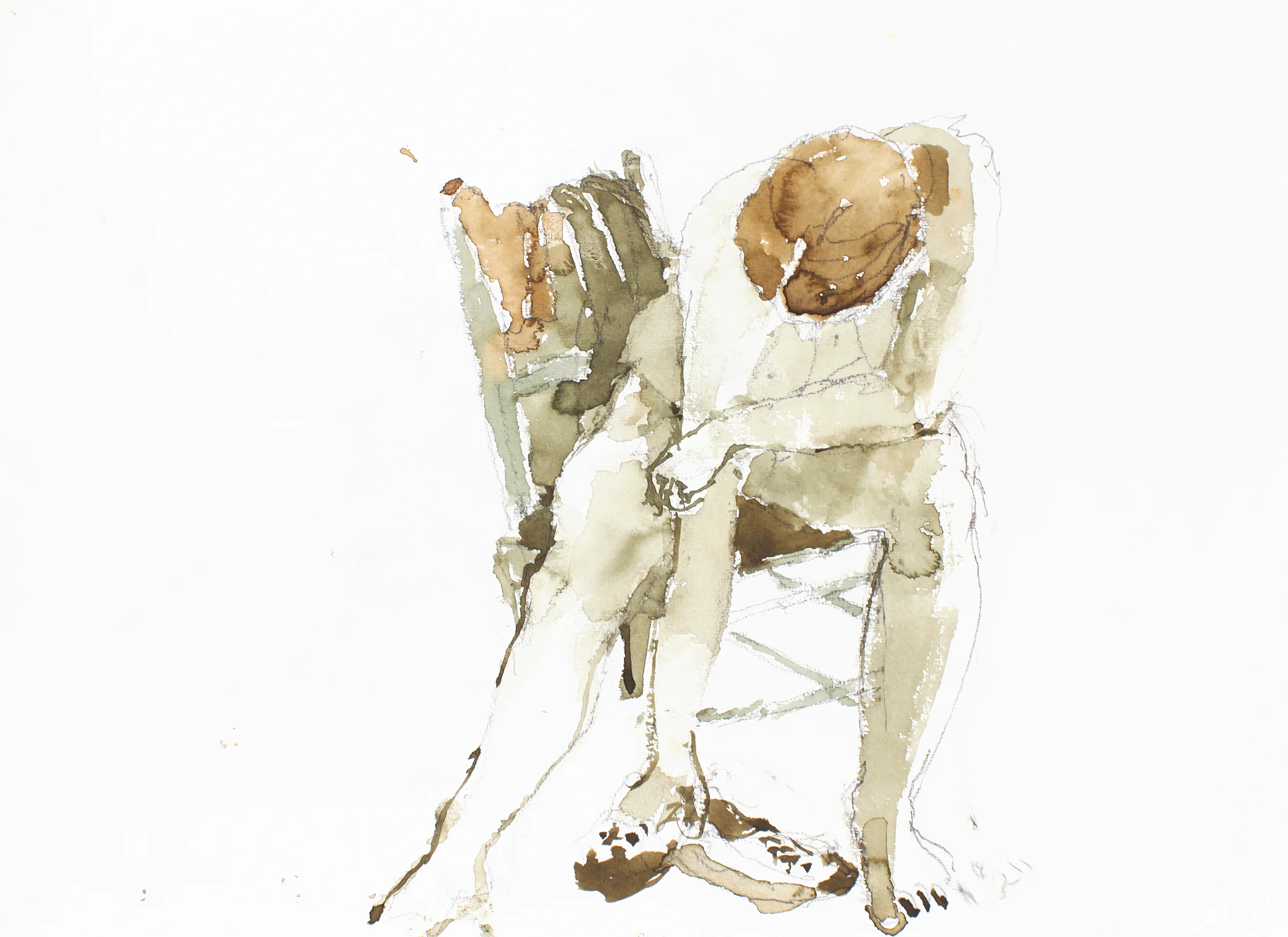 2005_Seated_Nude_Holding_Shoes_watercolour_and_pencil_on_paper_11x15in_WPF064.jpg