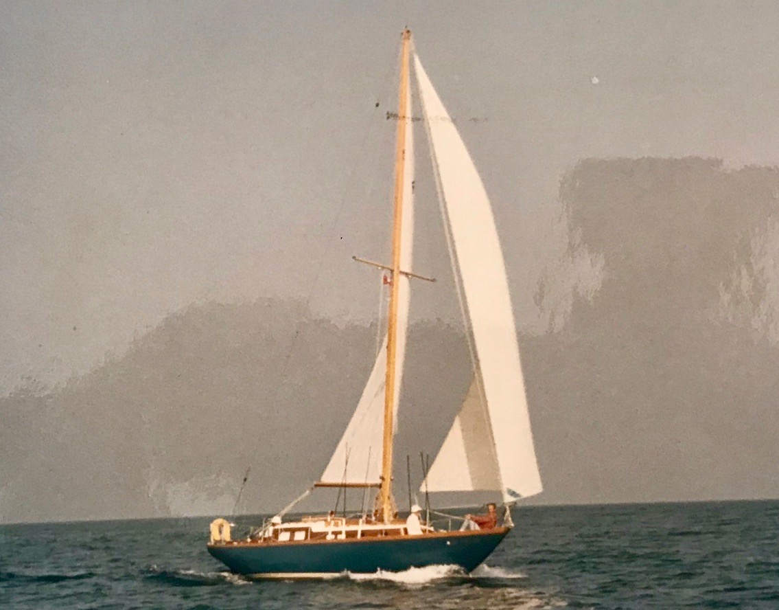 Uncle Eddie’s first “real” boat was teak. She was called Tigger and required constant care.