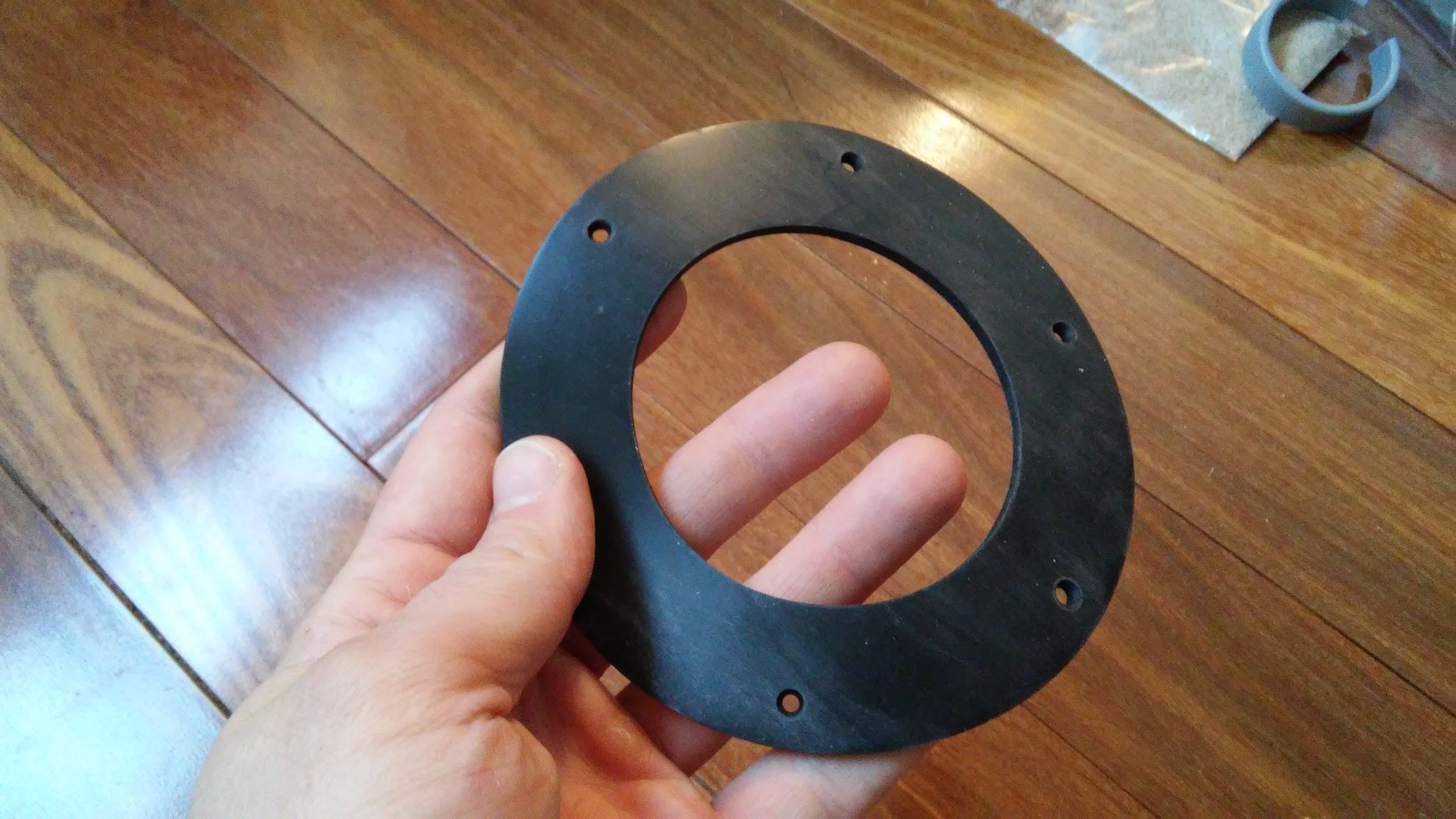 Gasket for fan assembly