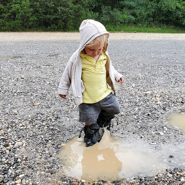 The desert is nice and all, but sometimes a little puddle stomping is good for the soul.