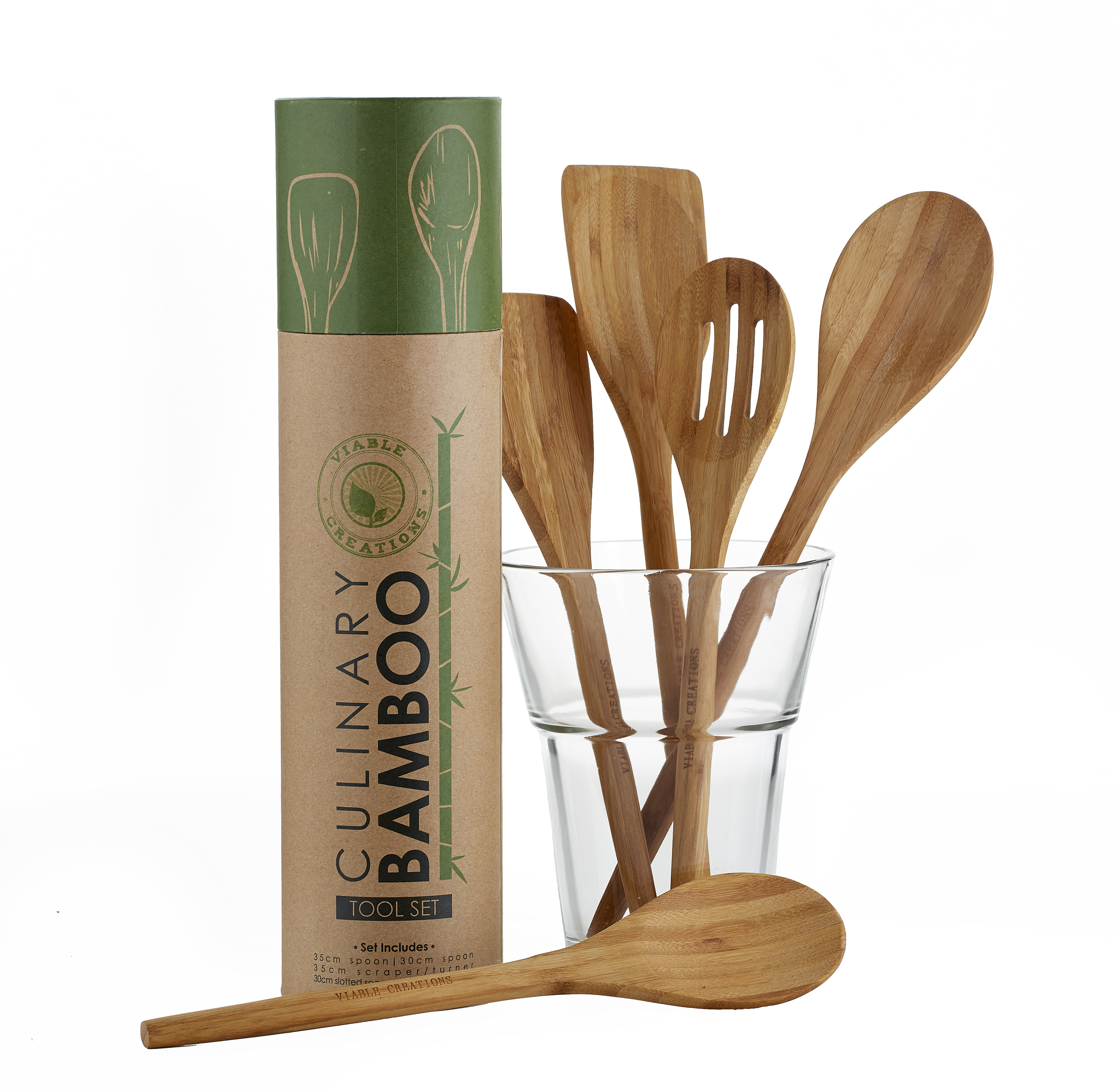 18cm bamboo spoon Tea brown spatula Art drink festival tool scoop sculpture 