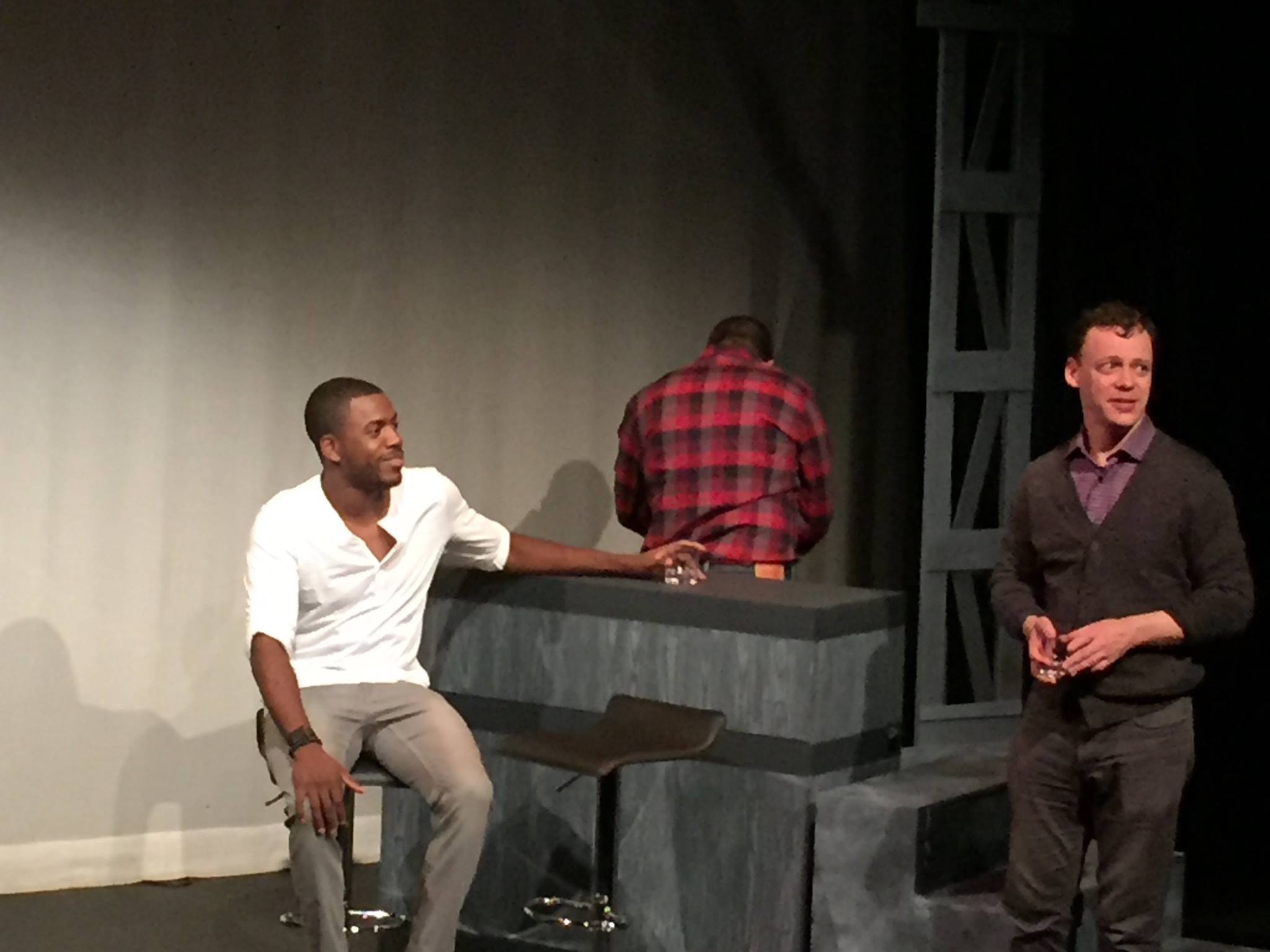 Photo by James Comtois. Left to right: Anthony F. Lalor, Timothy Babcock, Matthew Trumbull