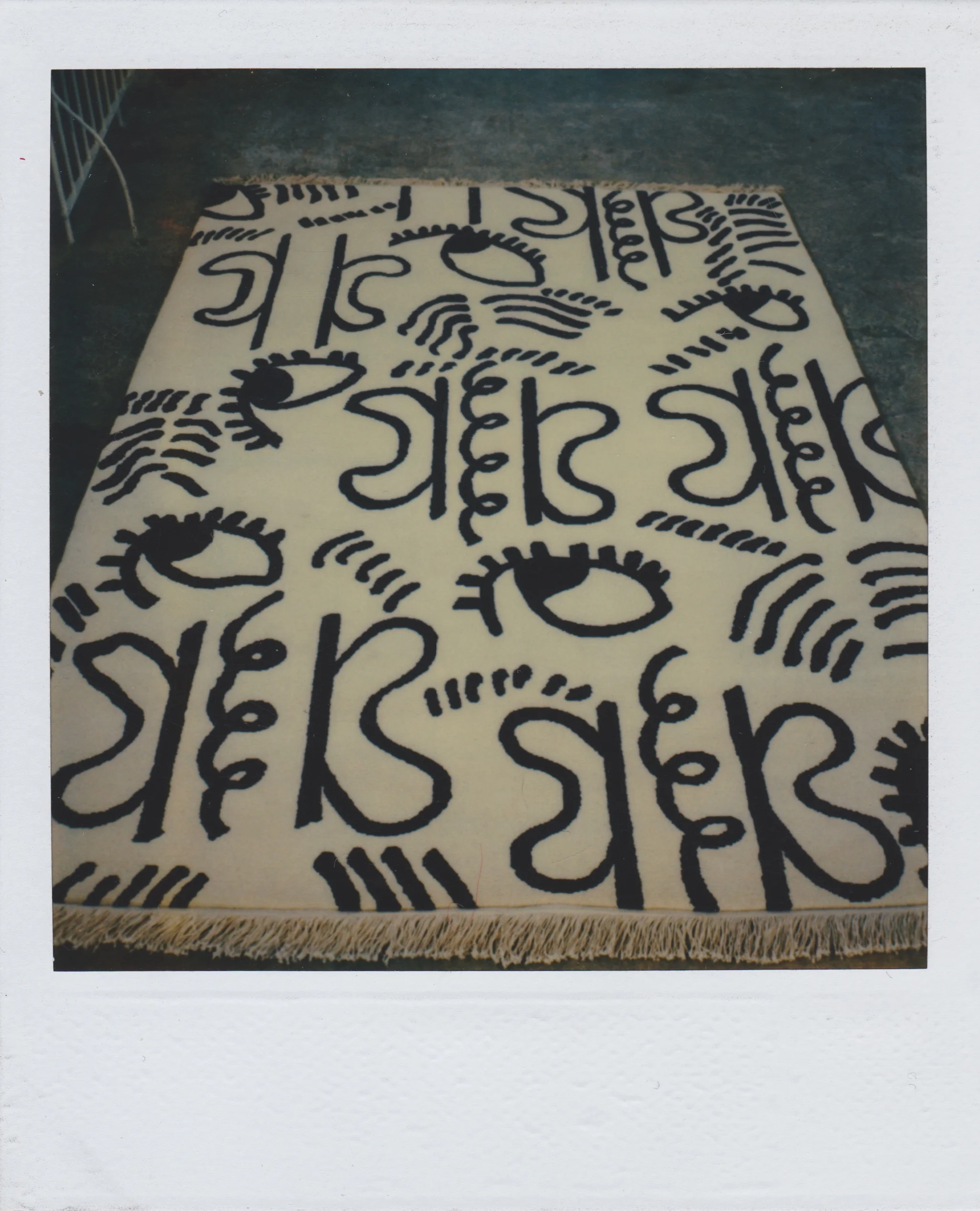  Jirí Georg Dokupil,  Ohne Titel (unique),  2m x 3m, 1986 