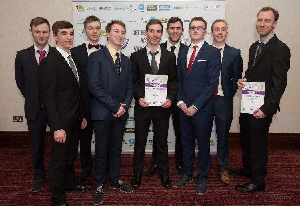 Senior Men's Team & Chris Bennett