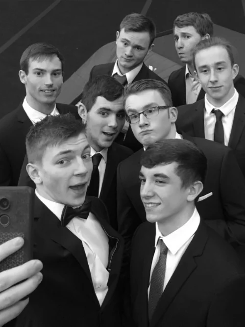 Team selfie