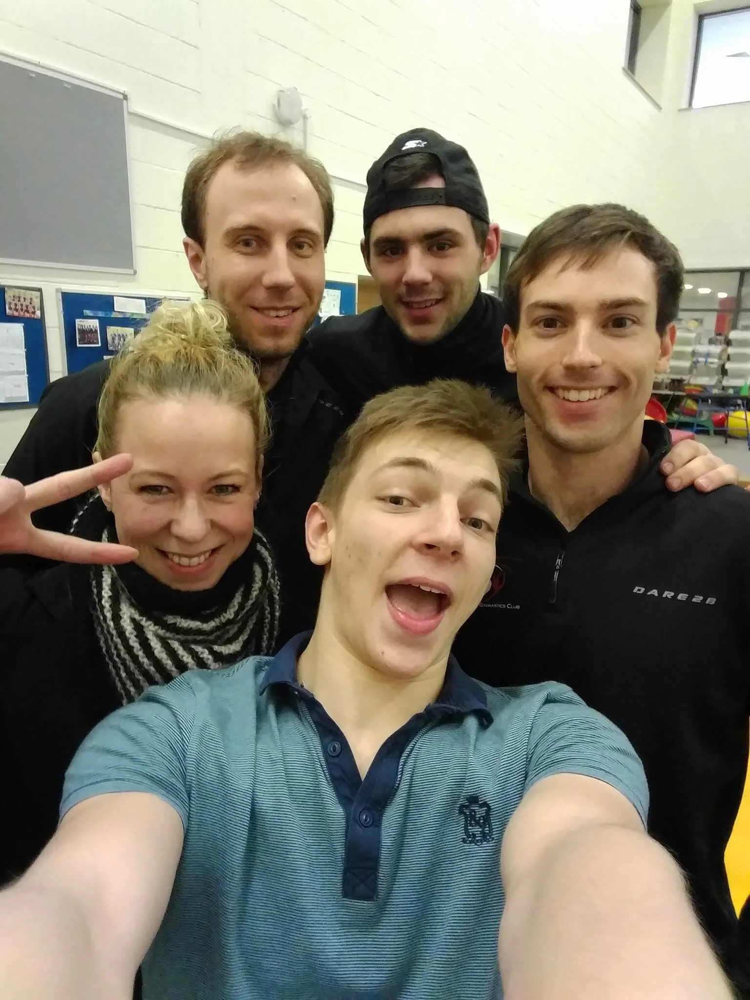 Coaches and High Performance Gymnasts with Solveig Jonsdottir at the TeamGym Coaching Clinic