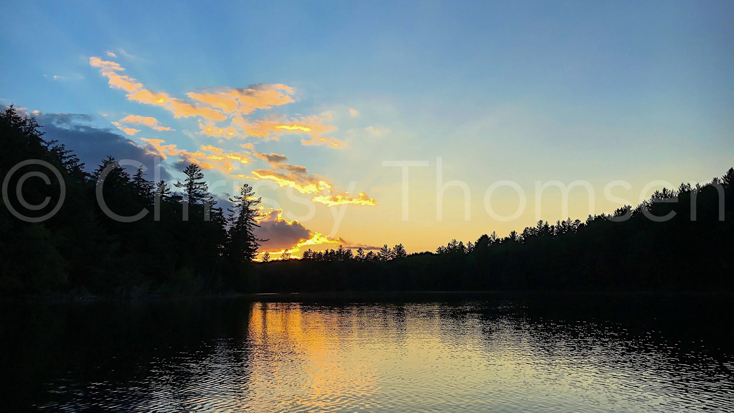 Long Pond Sunset
