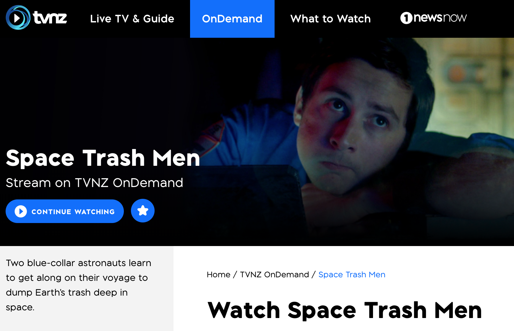 Watch Space Trash Men online Ben Childs