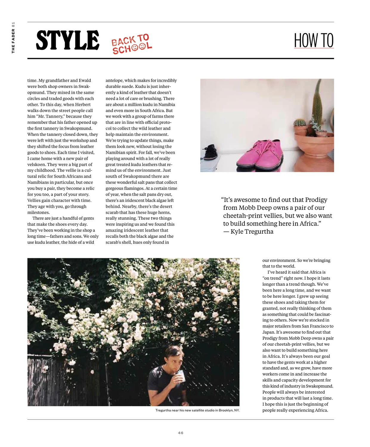 Schier Shoes for The Fader, Aug/Sept 2012, New York