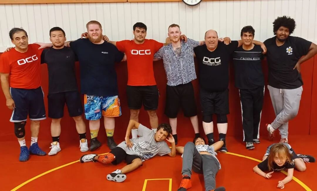 Well over 250yrs of wrestling experience in this pucture from 4 continents.

The journey is just beginning for some and getting more refined and advanced for others...