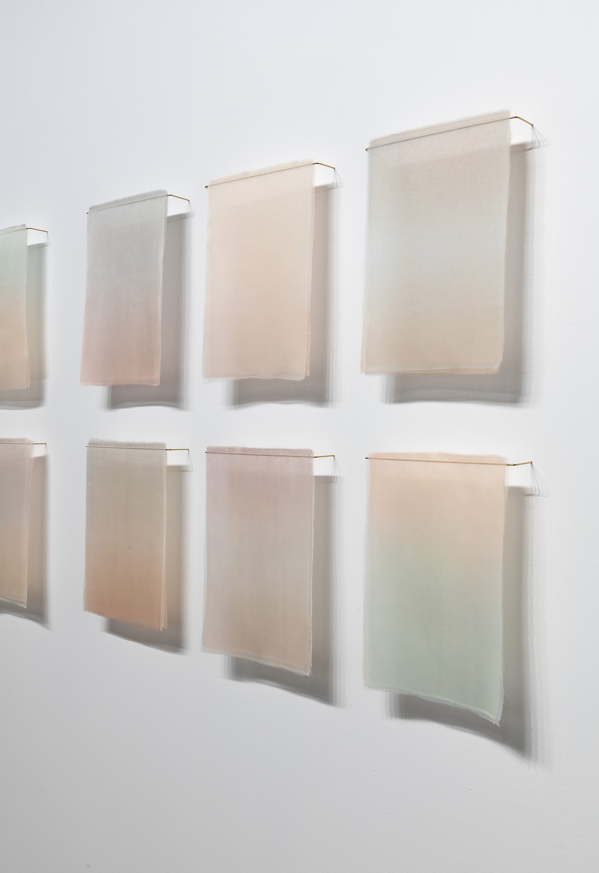 2022 | hand-dyed silk & brass | 48” x 228”