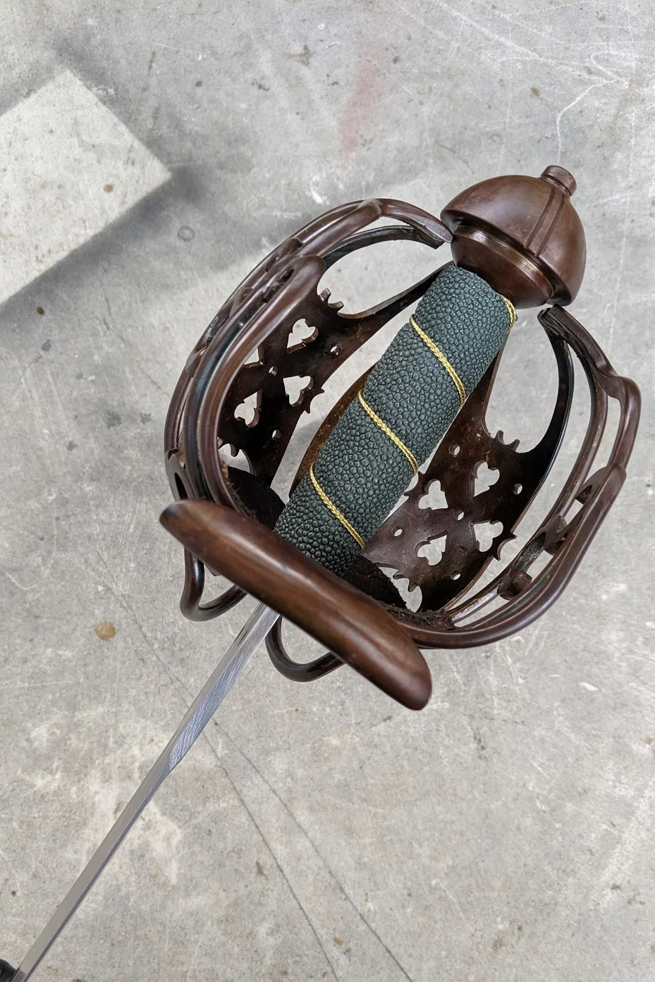 Scottish SHilt Basket 2 — Jesse Belsky Stageswords