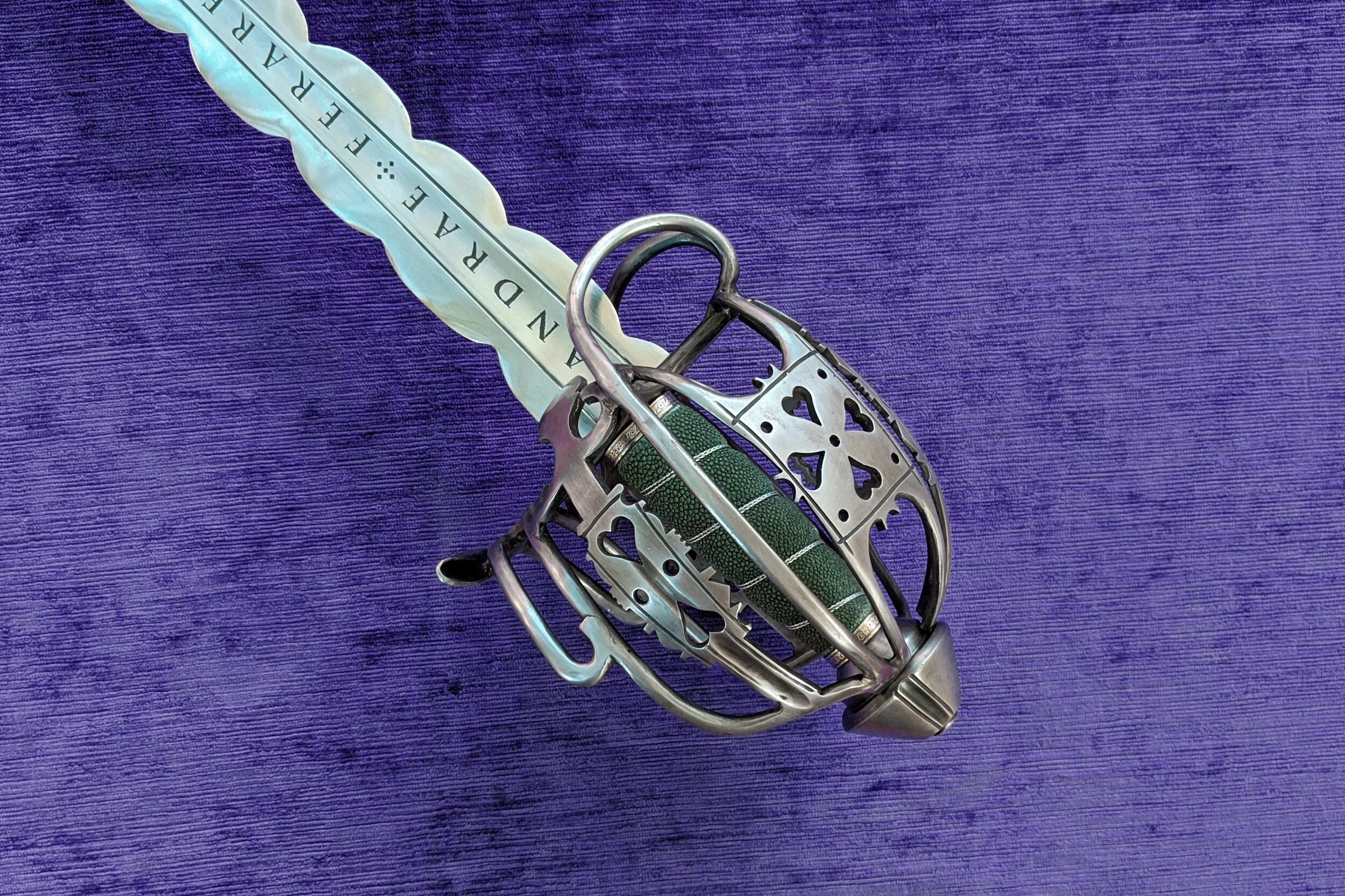 Flamberge Scottish Basket Hilt