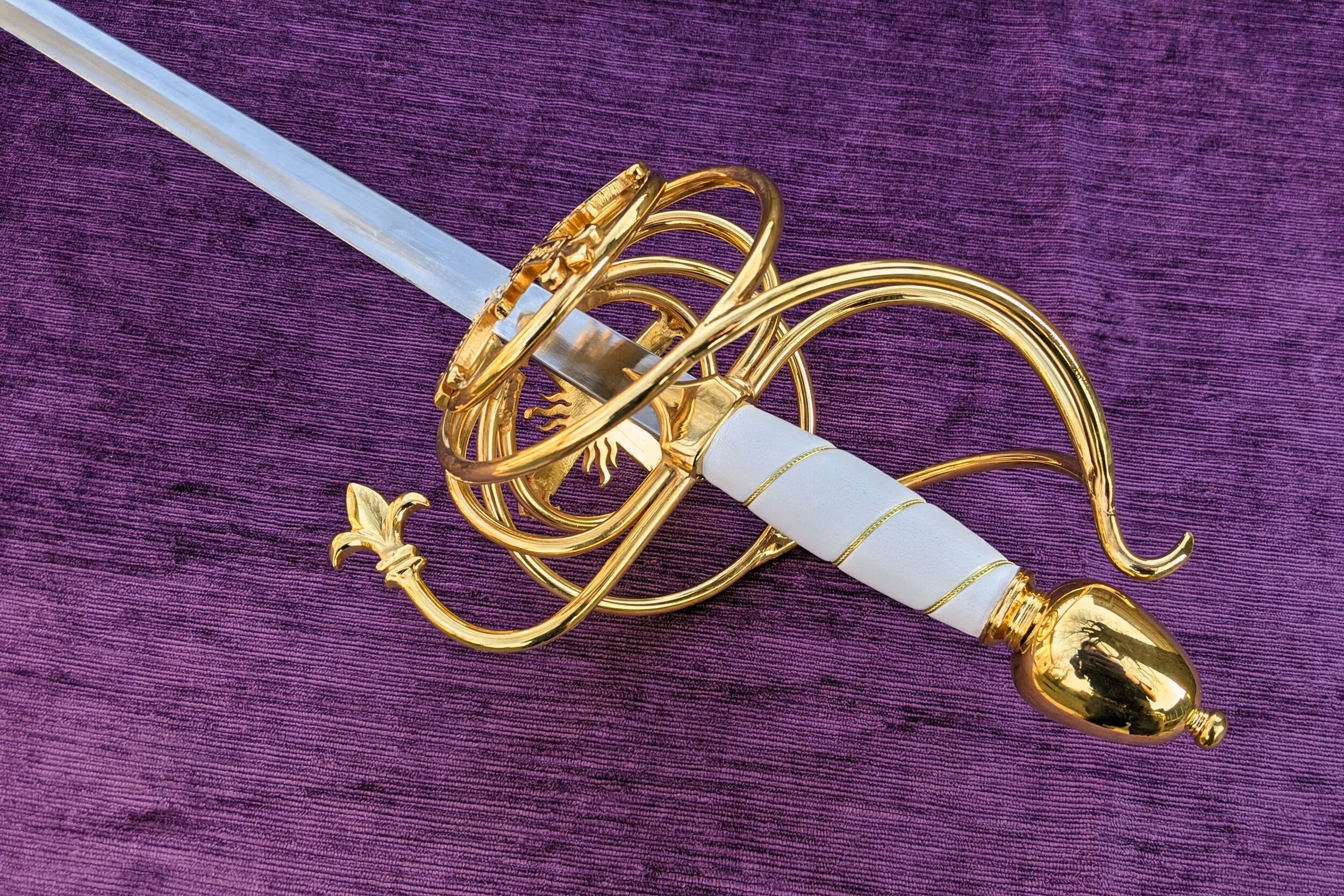 Musketeer Engagement Rapier — Jesse Belsky Stageswords