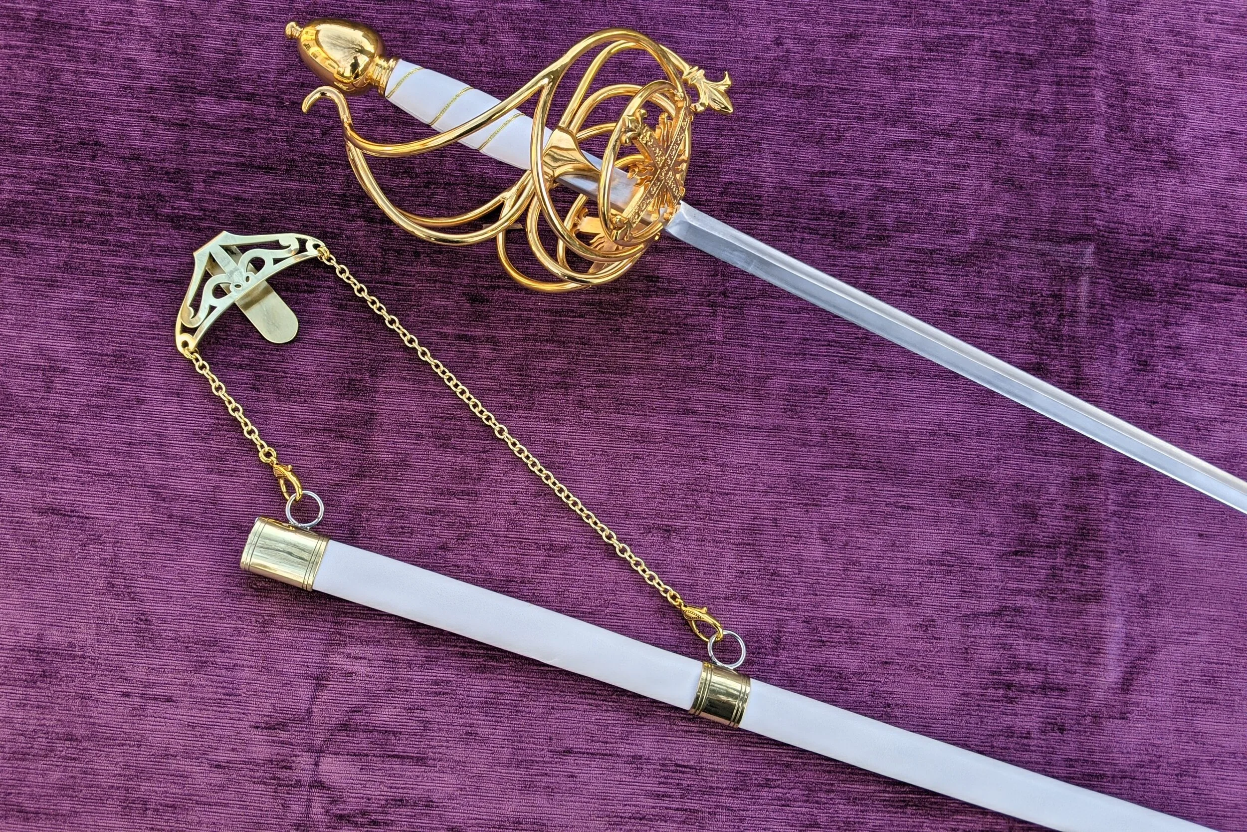 Musketeer Engagement Rapier — Jesse Belsky Stageswords