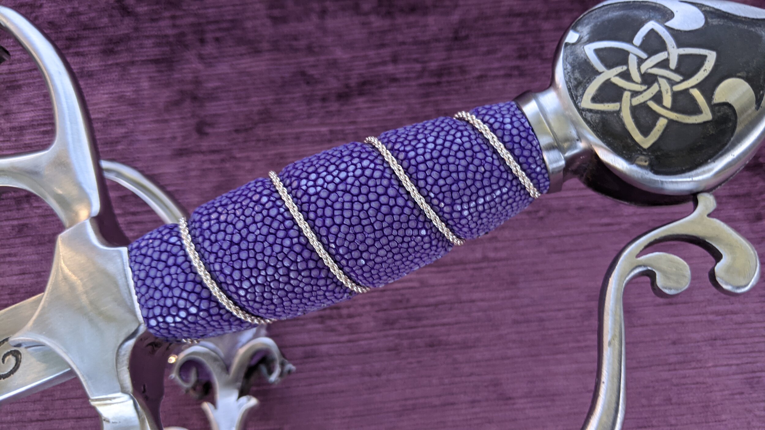 Amethyst Rapier [SHARP] — Jesse Belsky Stageswords