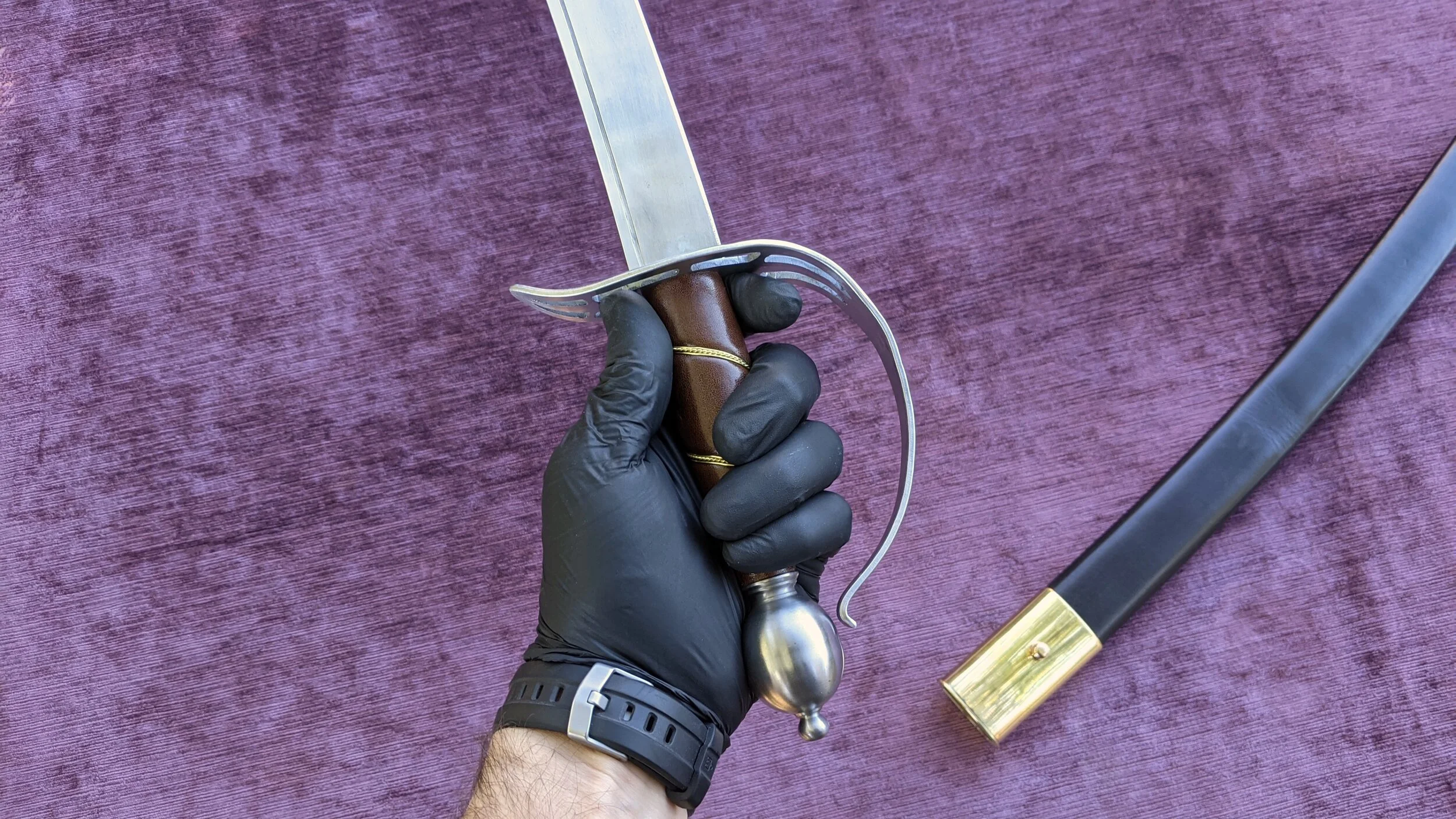 ALUMINUM Slotted Guard Cutlass 2 — Jesse Belsky Stageswords