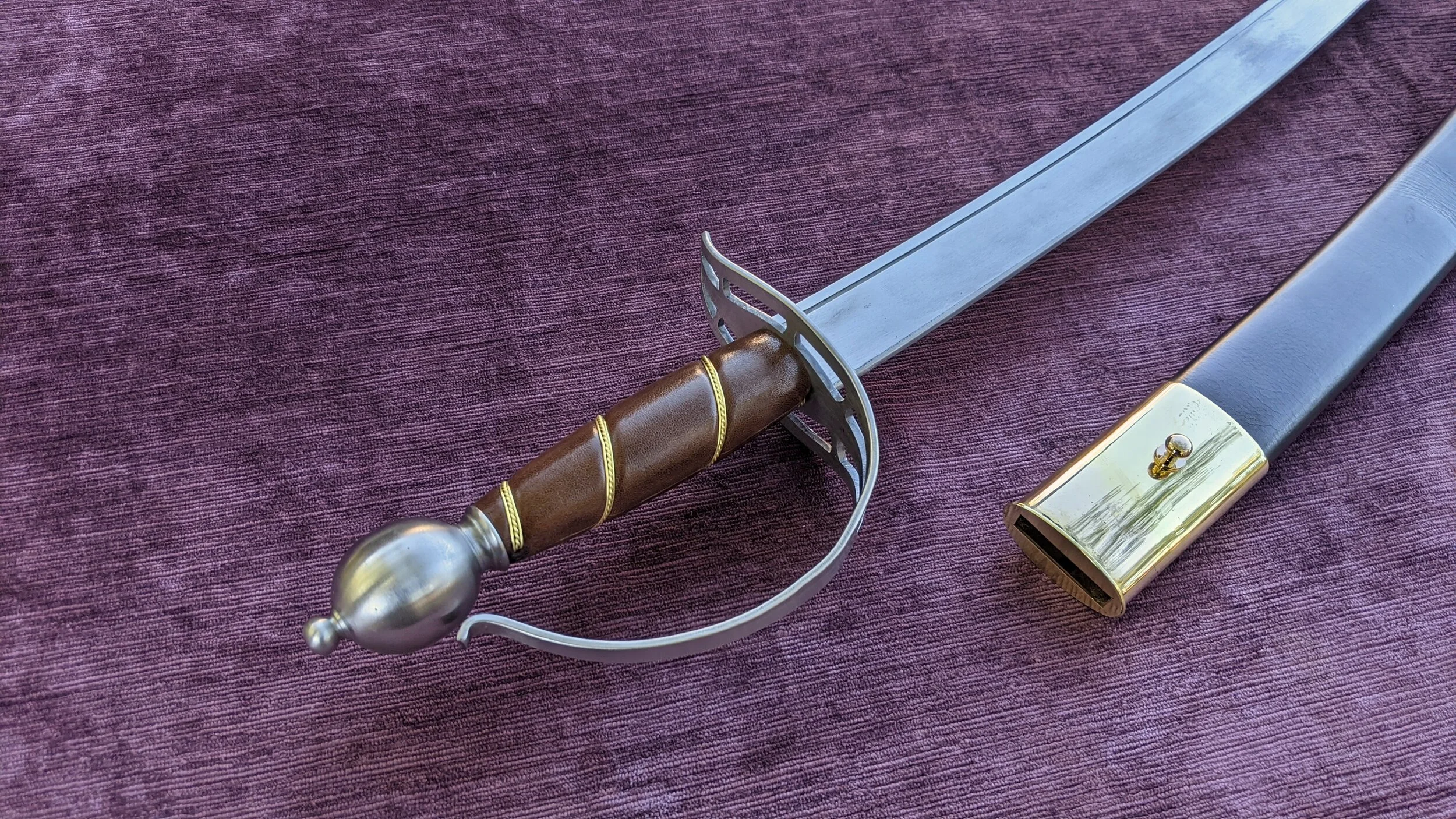 ALUMINUM Slotted Guard Cutlass 2 — Jesse Belsky Stageswords