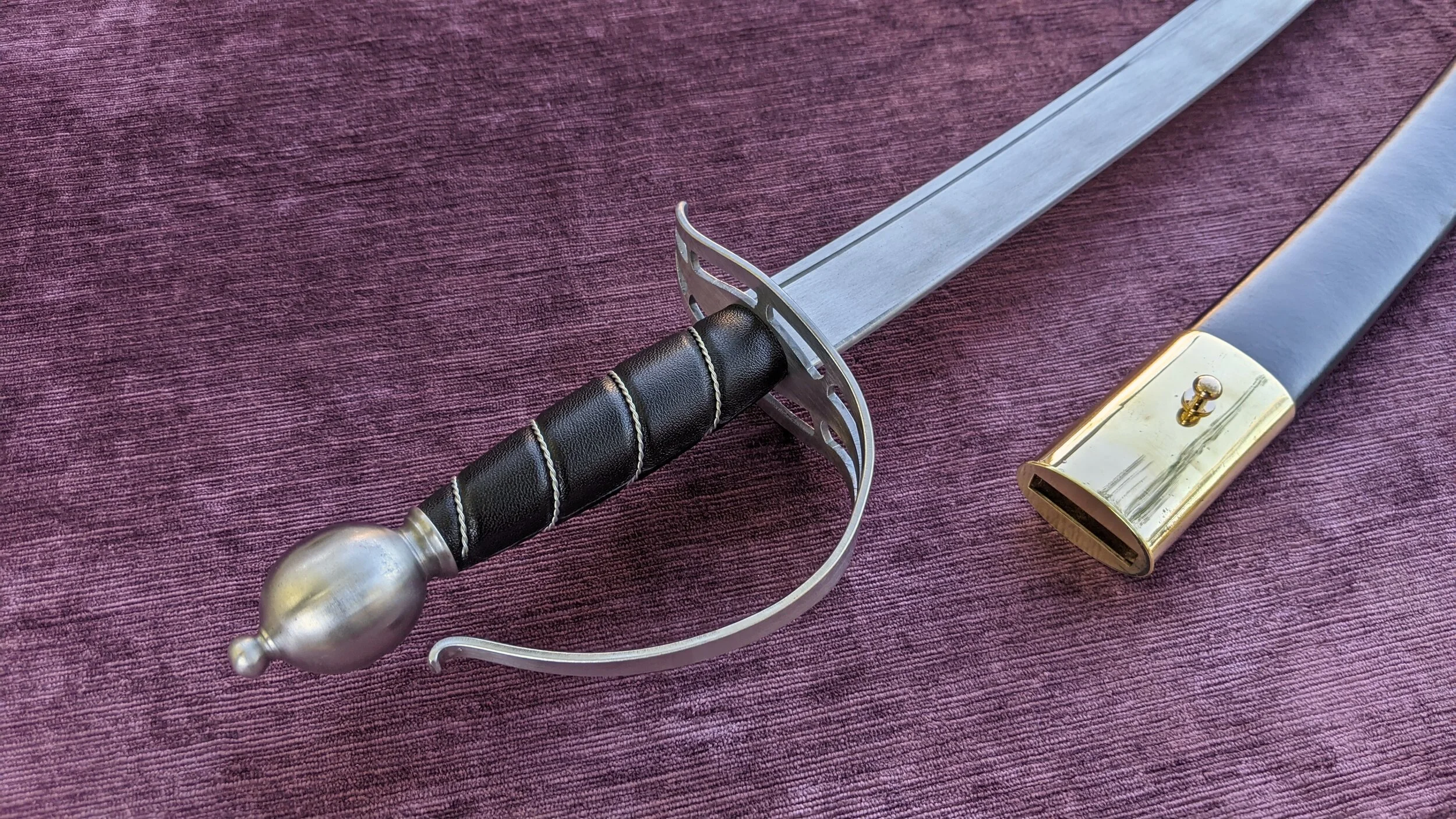 ALUMINUM Slotted Guard Cutlass 3 — Jesse Belsky Stageswords