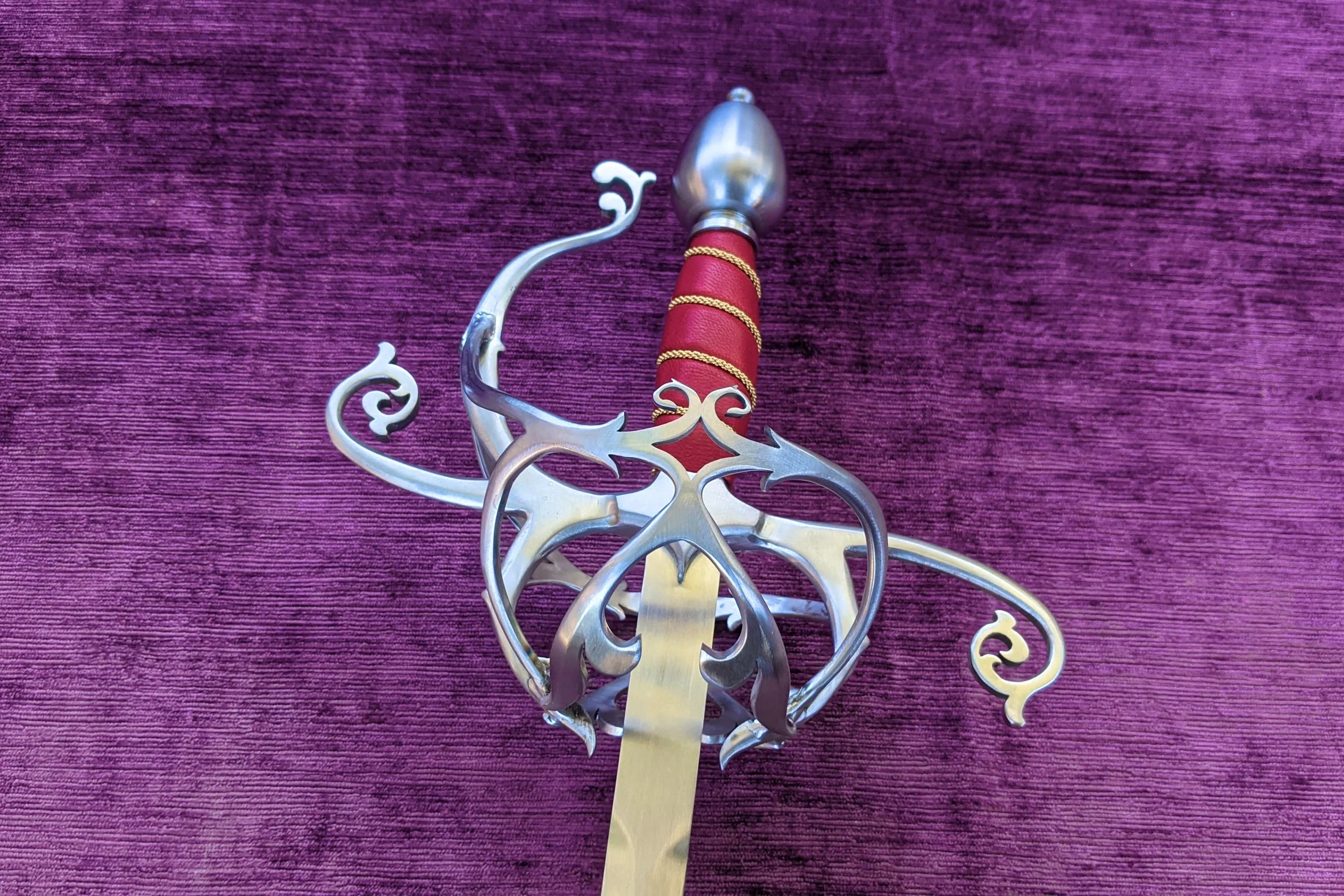 Fantasy Rapier - Red Grip [BLUNT/SHARP] — Jesse Belsky Stageswords