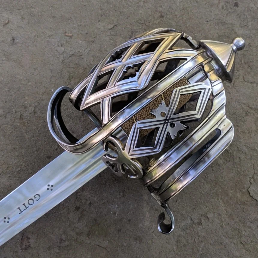 SOLD Basket Hilts &amp; Spadroons