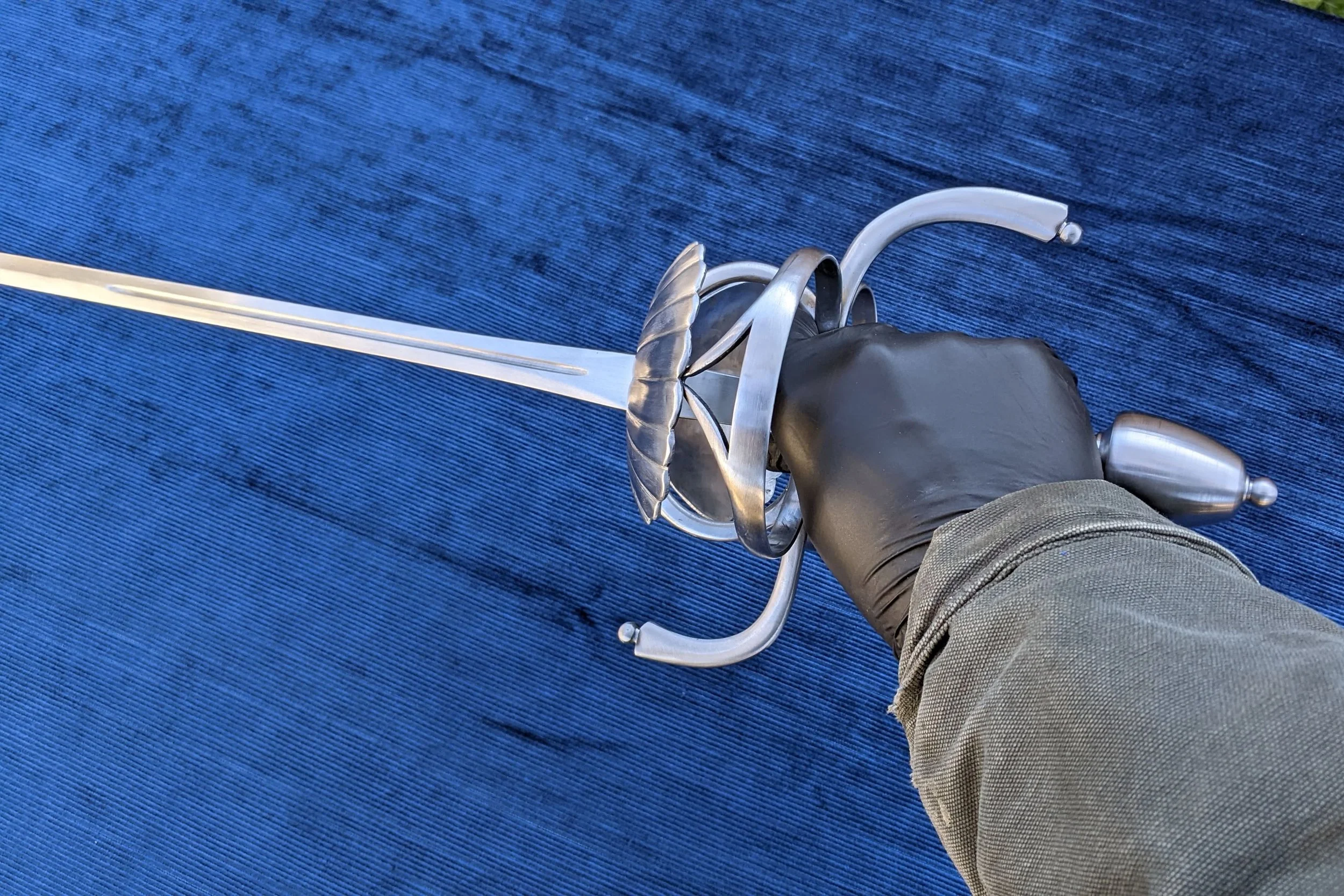 Shell Ring Rapier [HEMA] — Jesse Belsky Stageswords