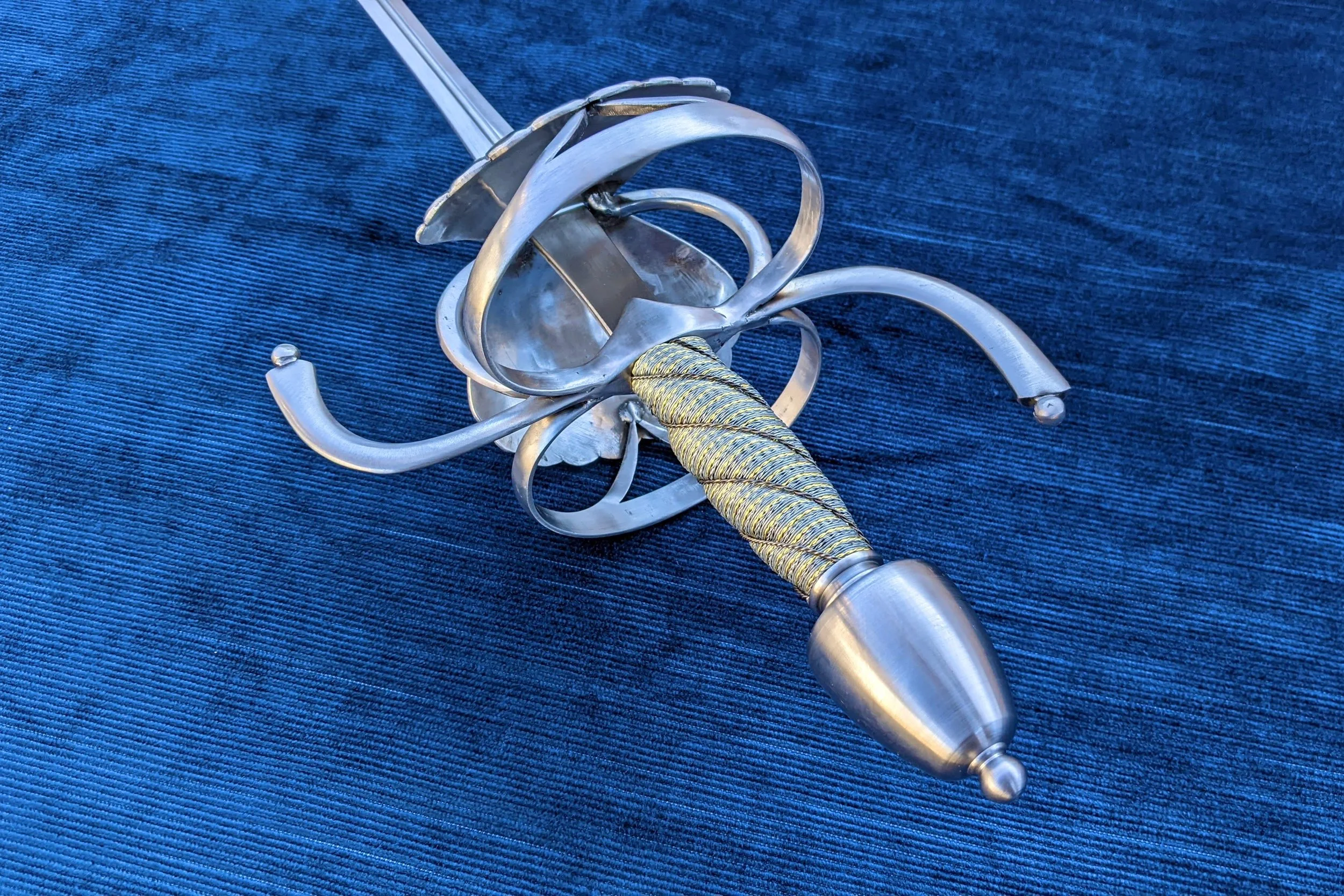 Shell Ring Rapier [HEMA] — Jesse Belsky Stageswords