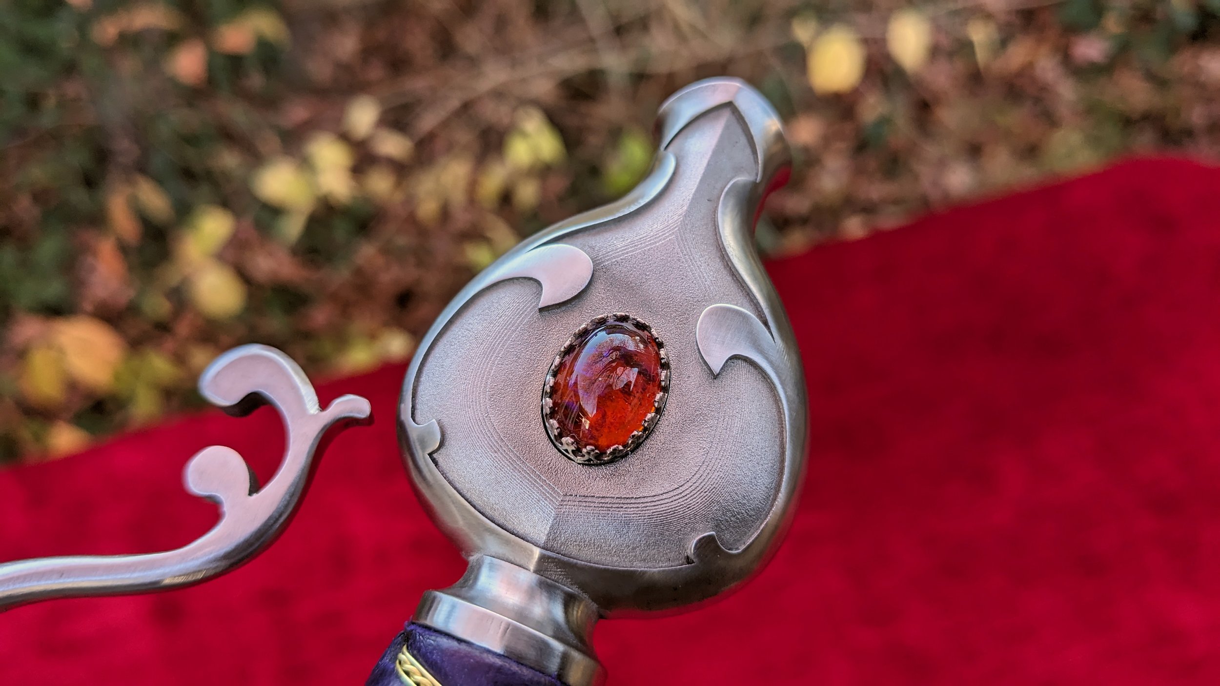 Fire Opal Fantasy Rapier [BLUNT] — Jesse Belsky Stageswords