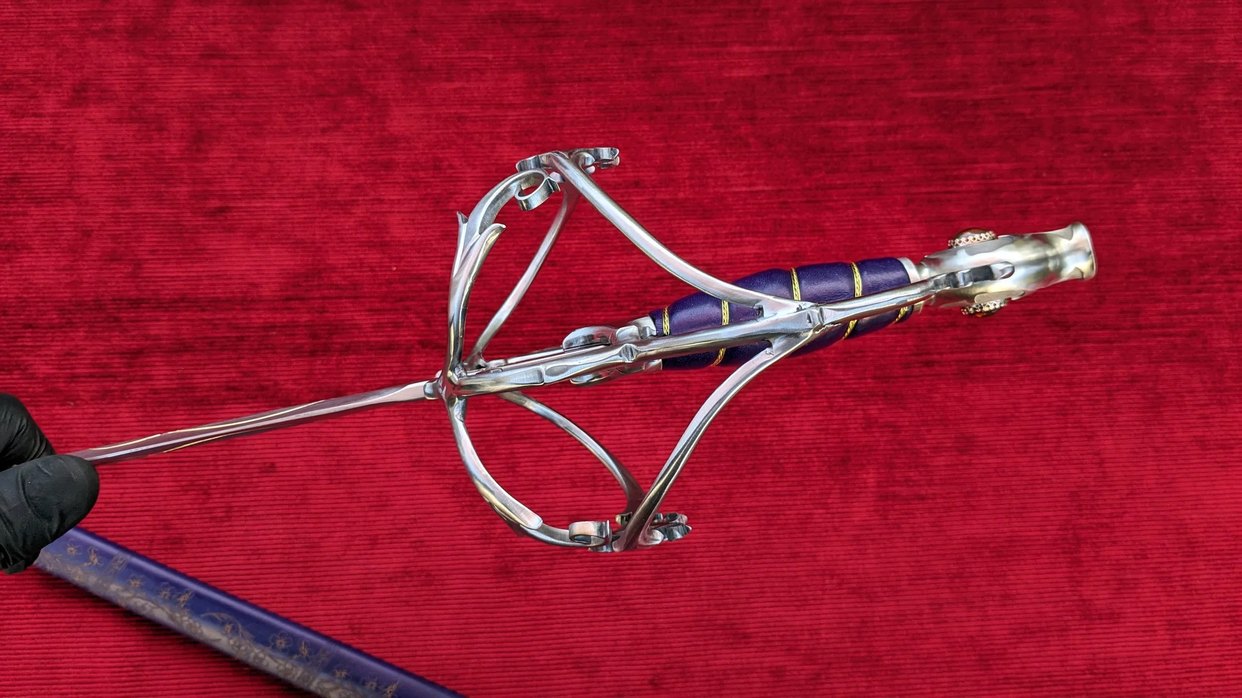 Fire Opal Fantasy Rapier [BLUNT] — Jesse Belsky Stageswords