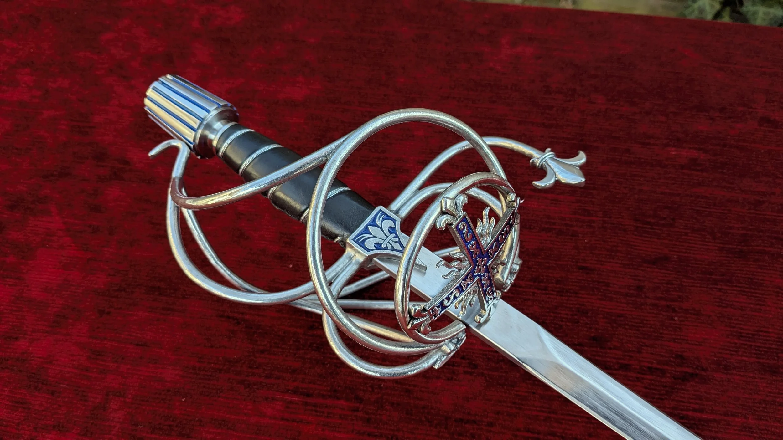 Three Musketeers Rapier 2025 -- Athos Ferrule [SHARP/BLUNT]