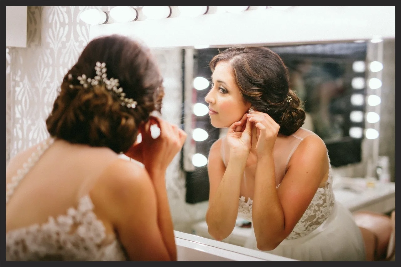  Many of the lace flowers were cut from the lace and individually sewn onto the bodice. 