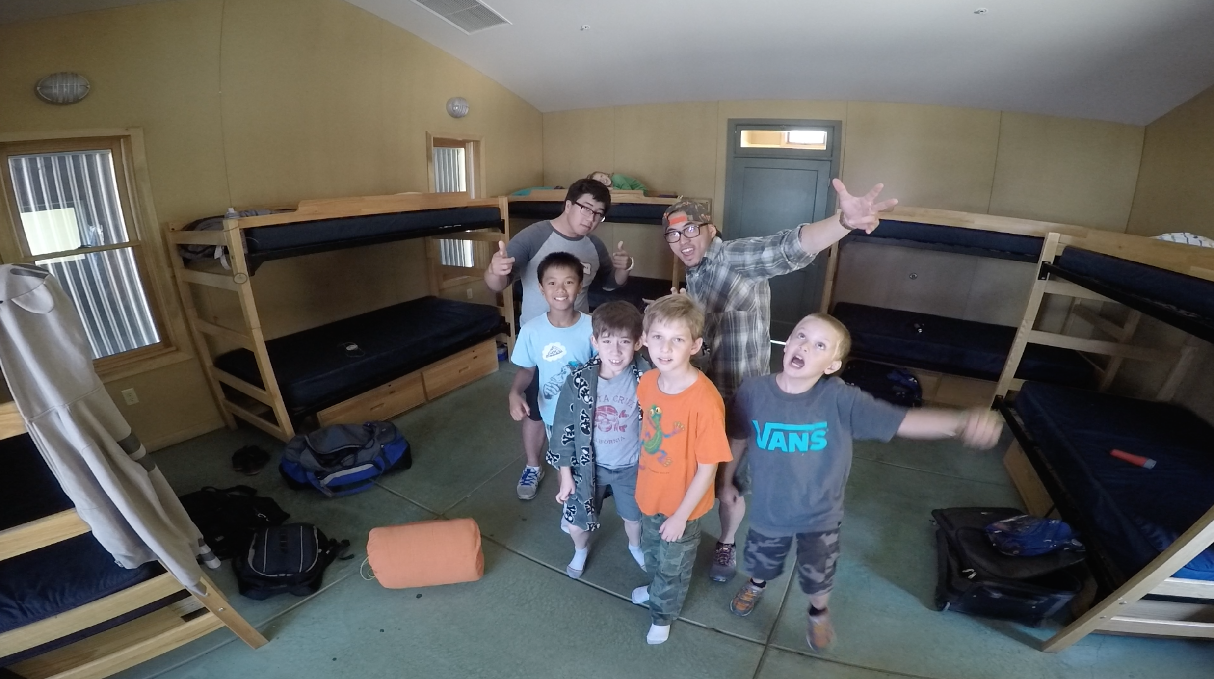 Team: PAC MEN. Cabin: Cottonwood